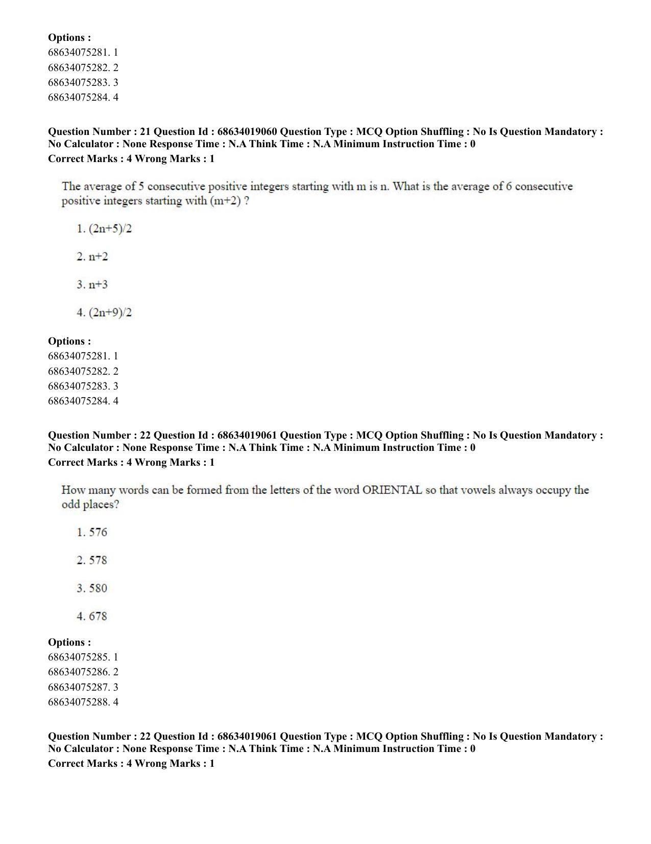 CUET PG 2023: COQP02 – Applied Geography and Geoinformatics(ENG) - Shift 2 (13-06-2023) Question Paper  - Page 21