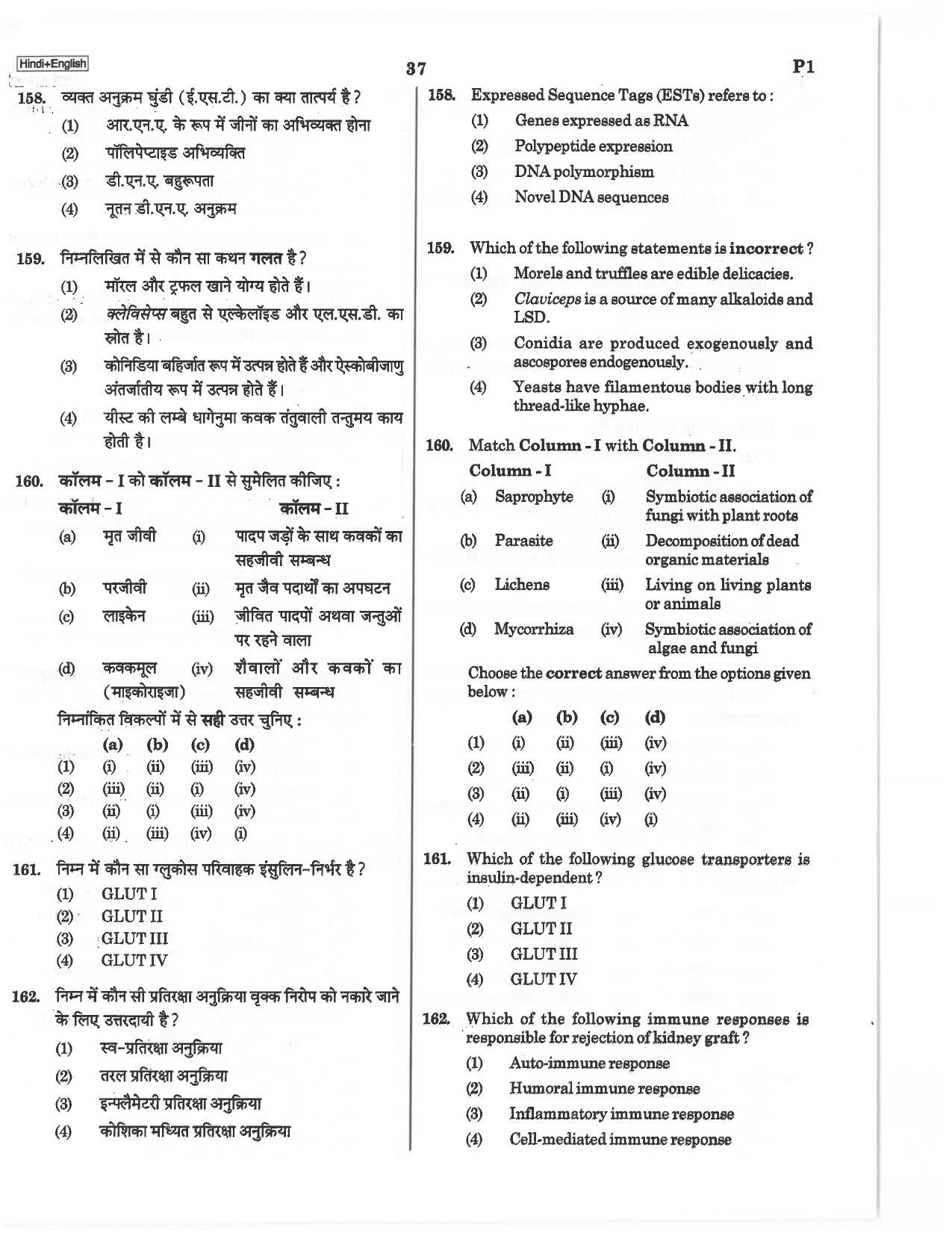 NEET P1 2019 Question Paper - Page 37