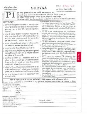 NEET P1 2019 Question Paper