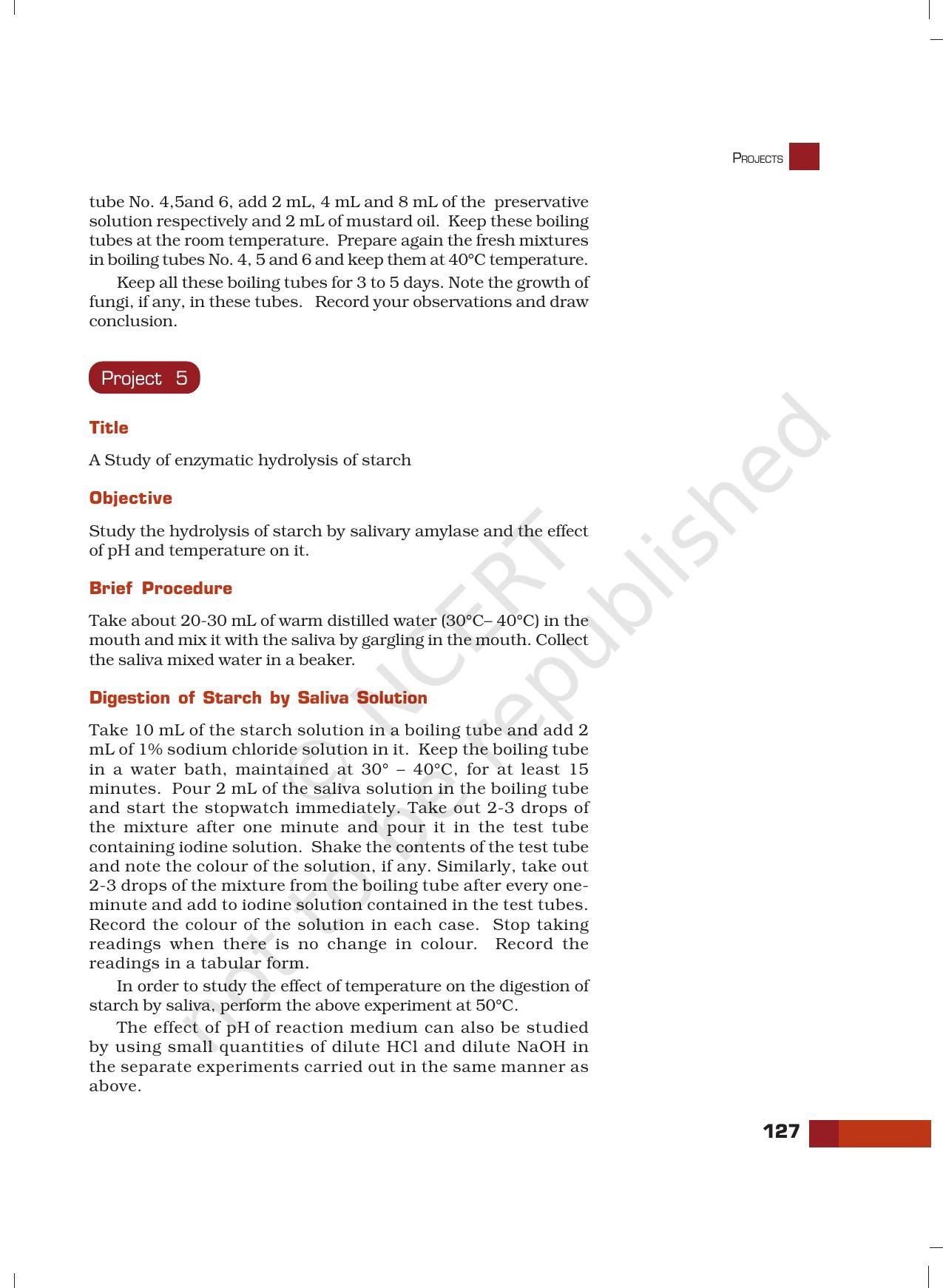 NCERT Laboratory Manuals for Class XII Chemistry - Projects - Page 3