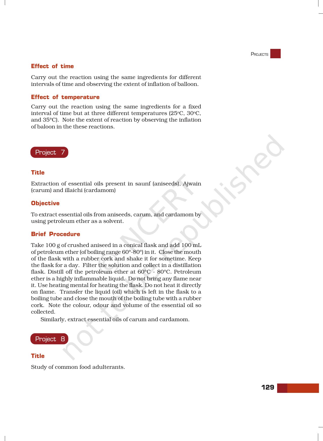 NCERT Laboratory Manuals for Class XII Chemistry - Projects - Page 5