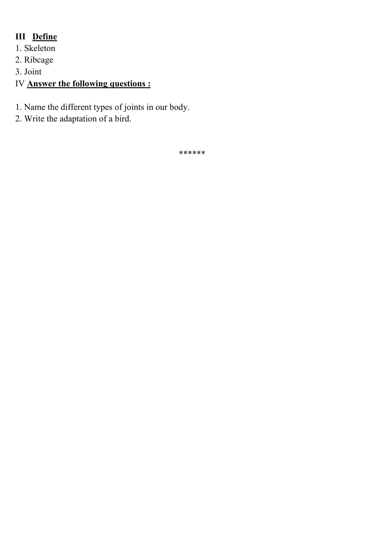CBSE Worksheets for Class 6 Science Sorting Materials into Groups Assignment 71 - Page 4