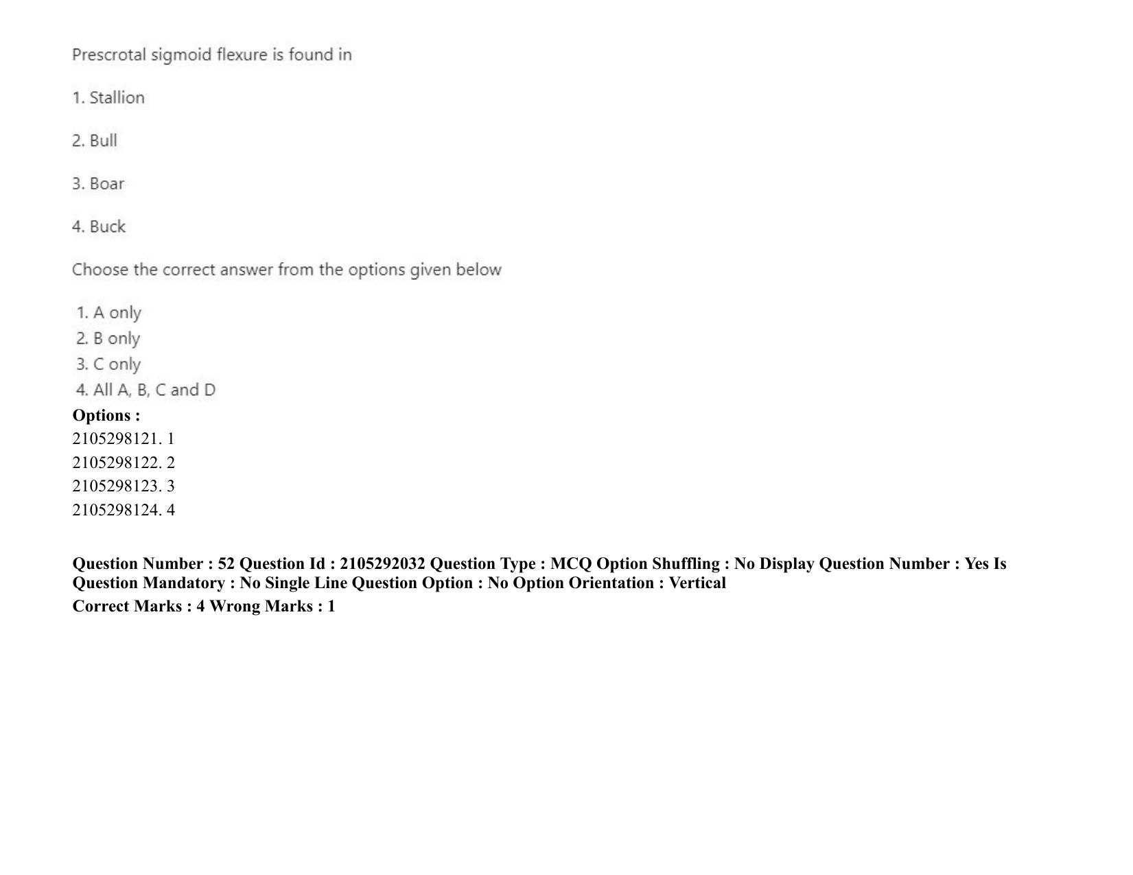 ICAR AIEEA PG 2020 ANIMAL SCIENCE Question Paper - Page 30