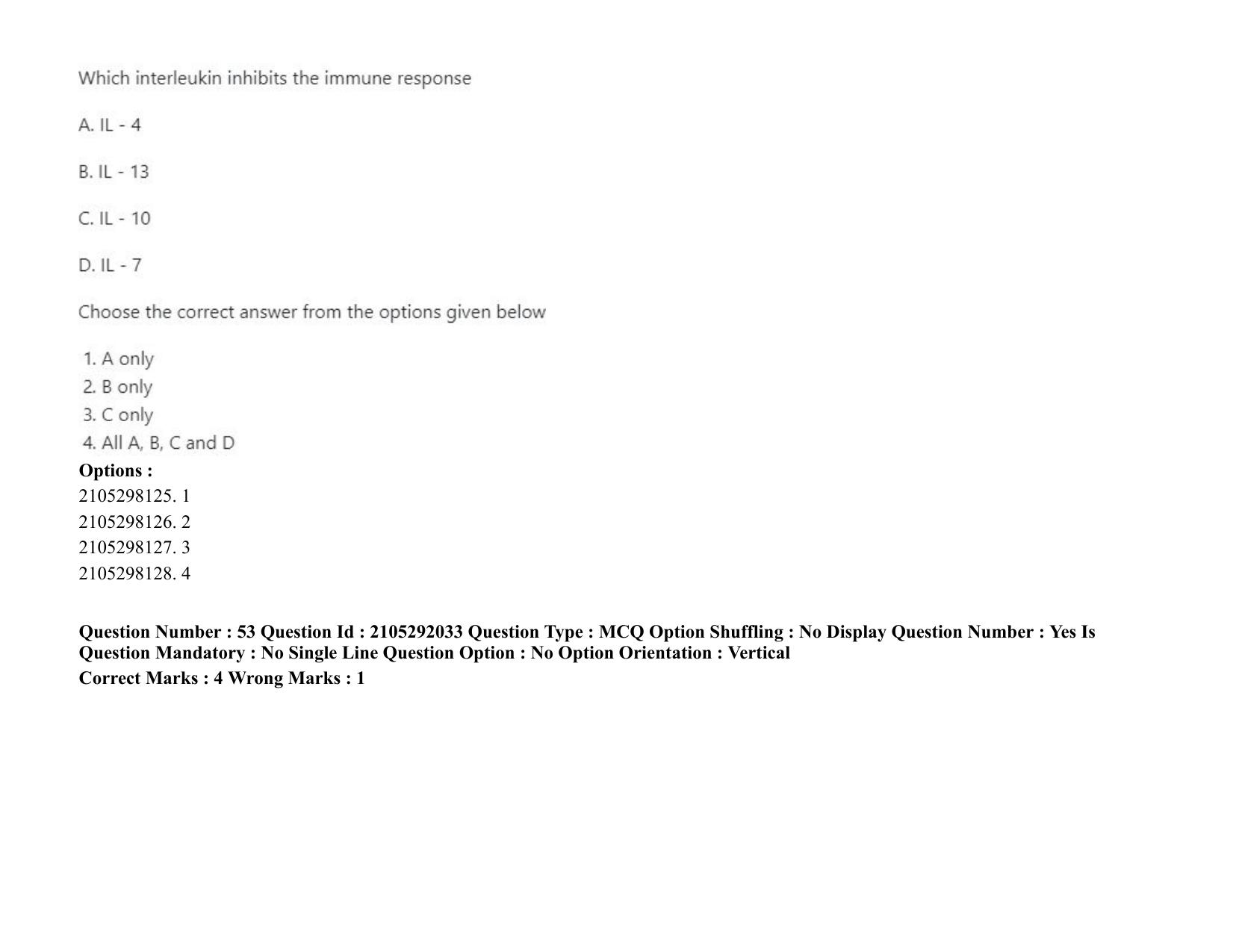ICAR AIEEA PG 2020 ANIMAL SCIENCE Question Paper - Page 31