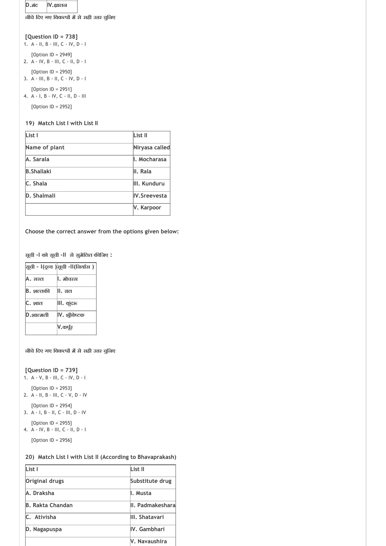 AIAPGET 2021 Ayurveda Question Paper - Page 8