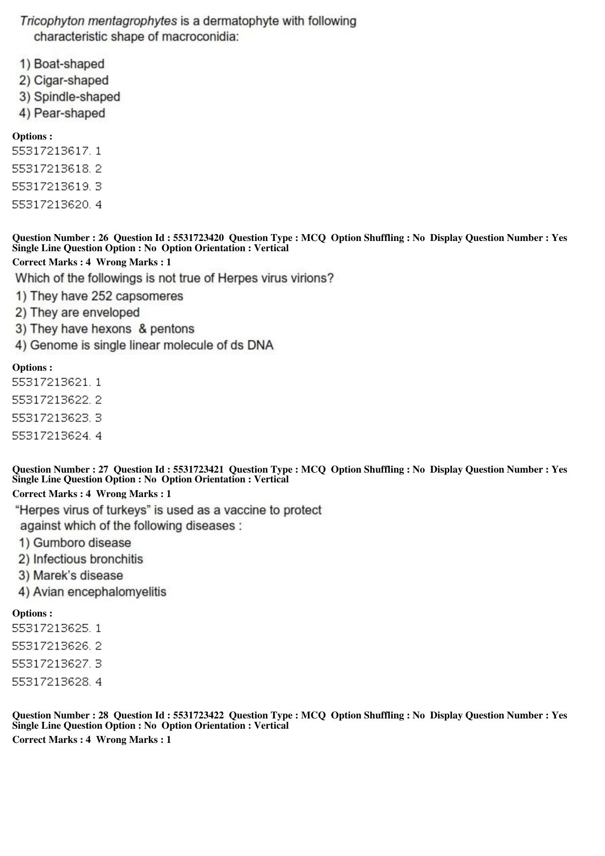 ICAR AIEEA PG 2019 VETERINARY SCIENCE Question Paper - Page 9