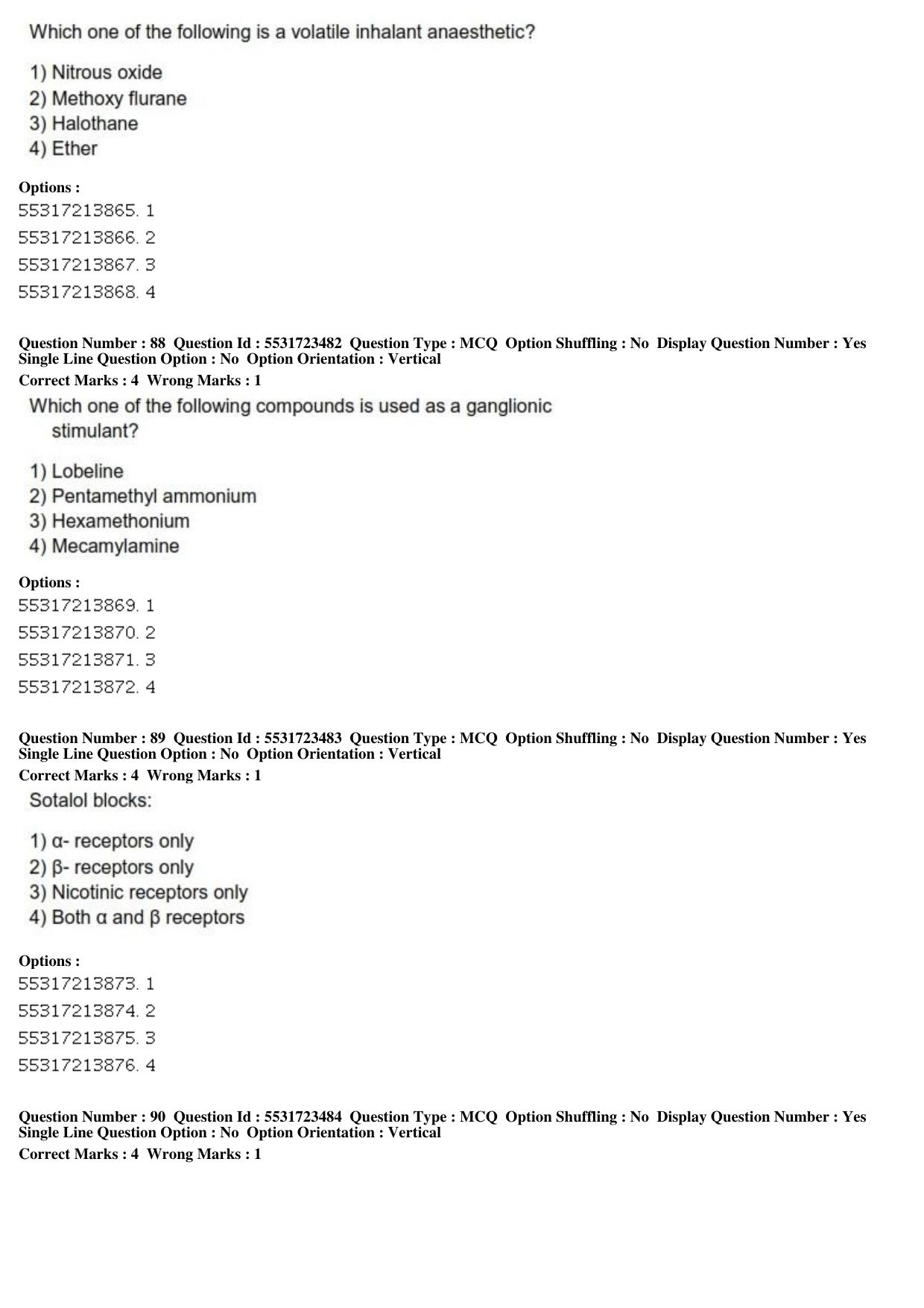 ICAR AIEEA PG 2019 VETERINARY SCIENCE Question Paper - Page 29