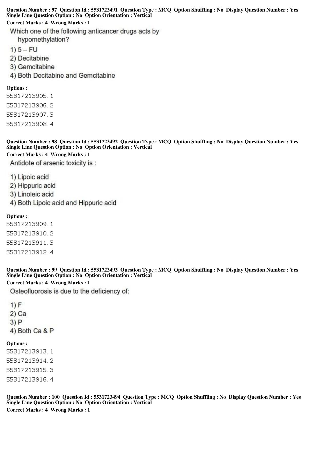 ICAR AIEEA PG 2019 VETERINARY SCIENCE Question Paper - Page 32