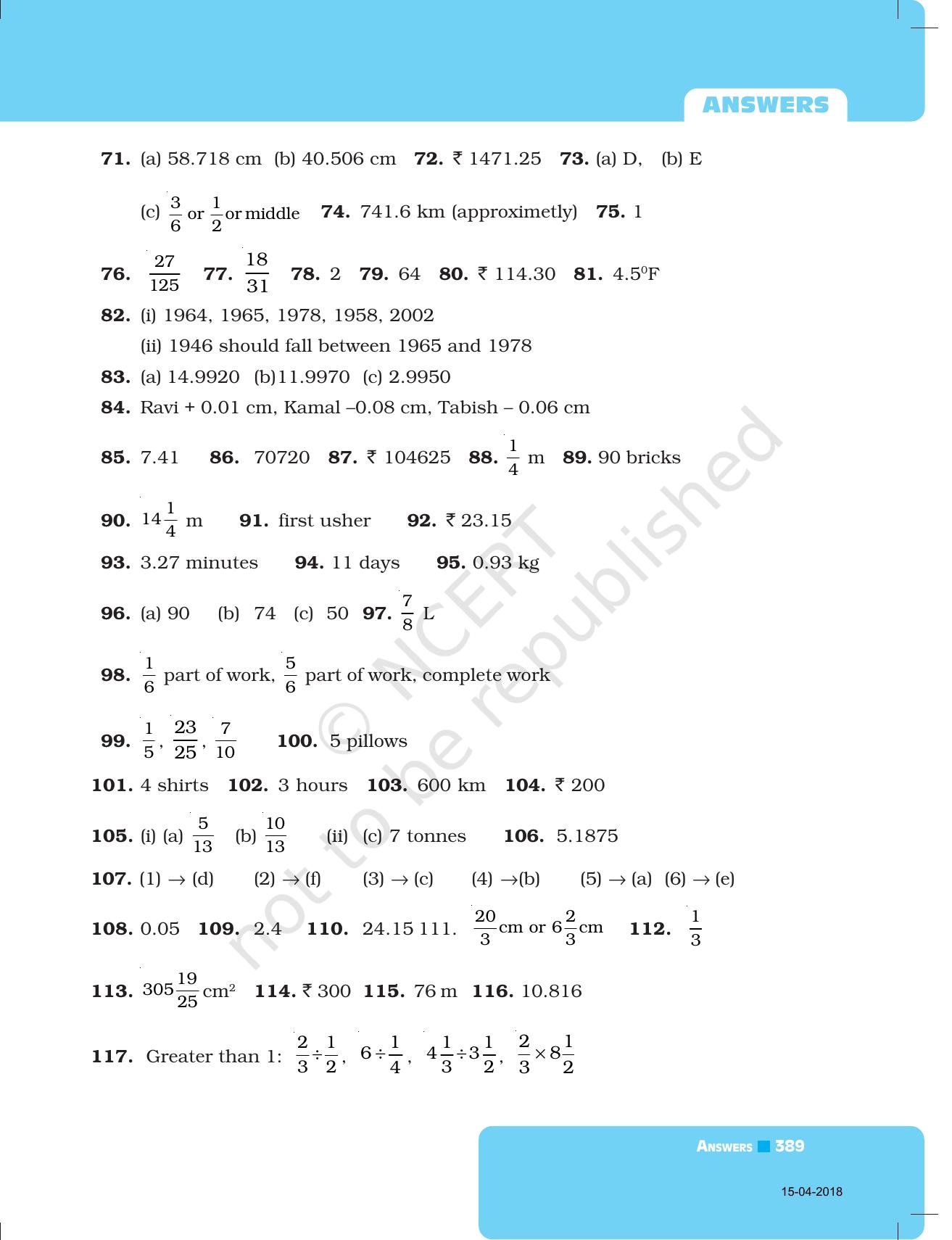 NCERT Exemplar Class 7: Mathematics Answers - Page 5