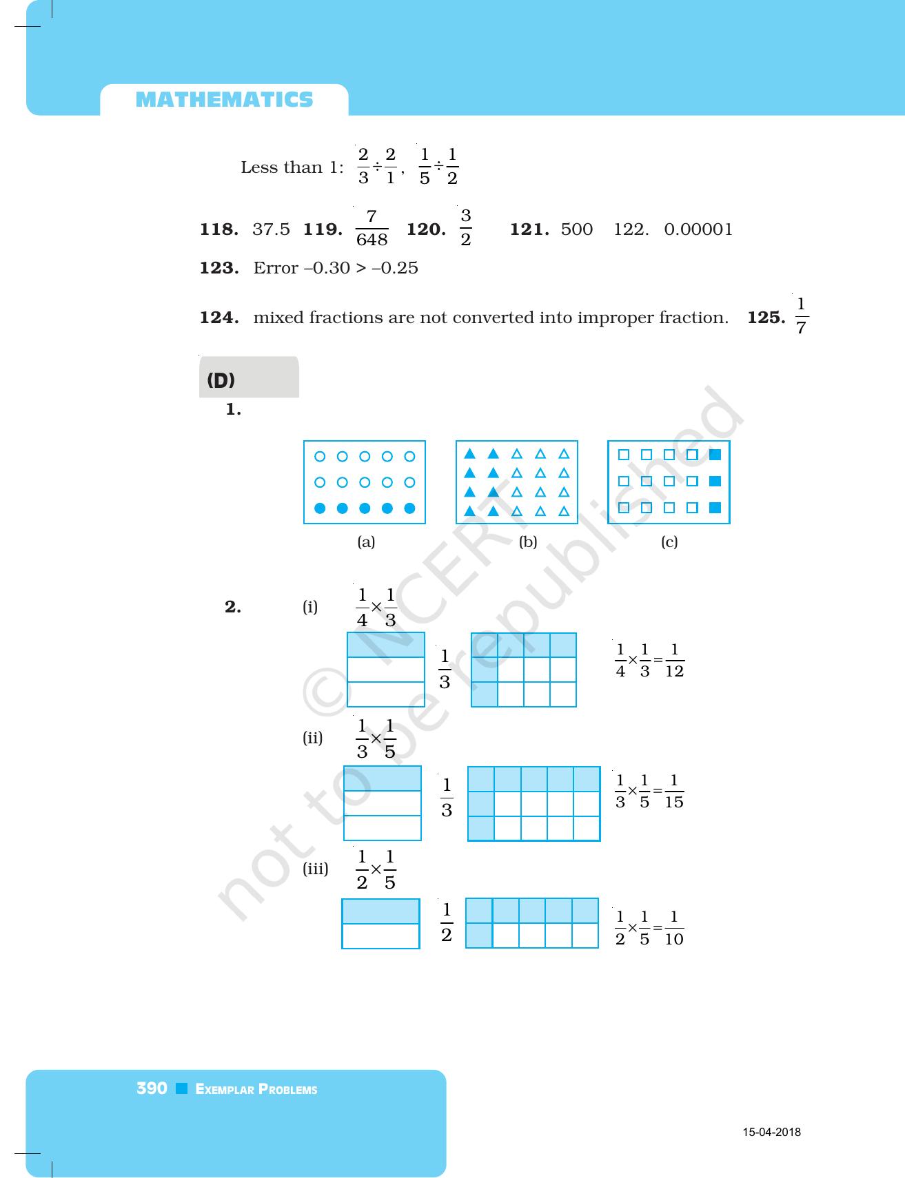 NCERT Exemplar Class 7: Mathematics Answers - Page 6