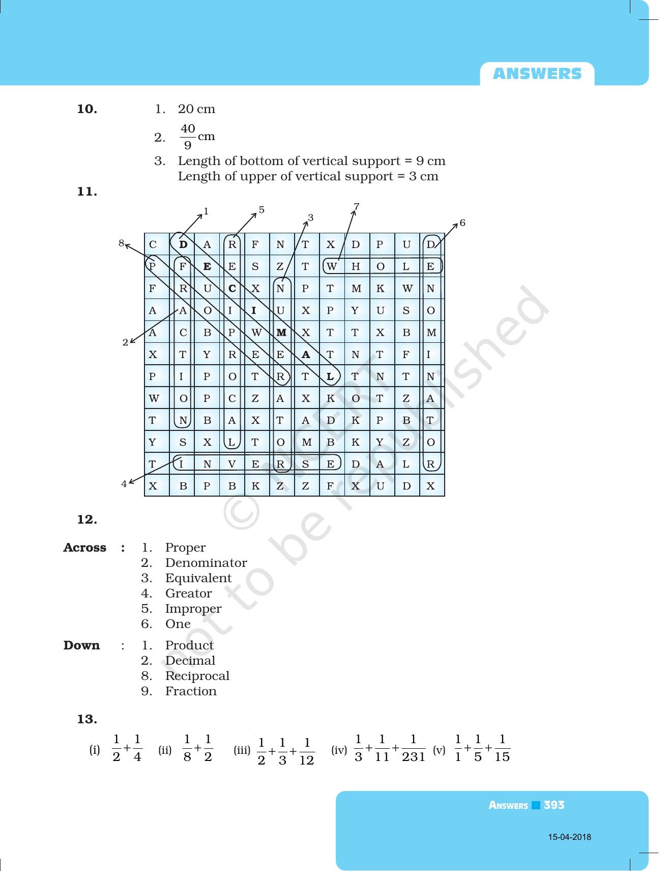 NCERT Exemplar Class 7: Mathematics Answers - Page 9