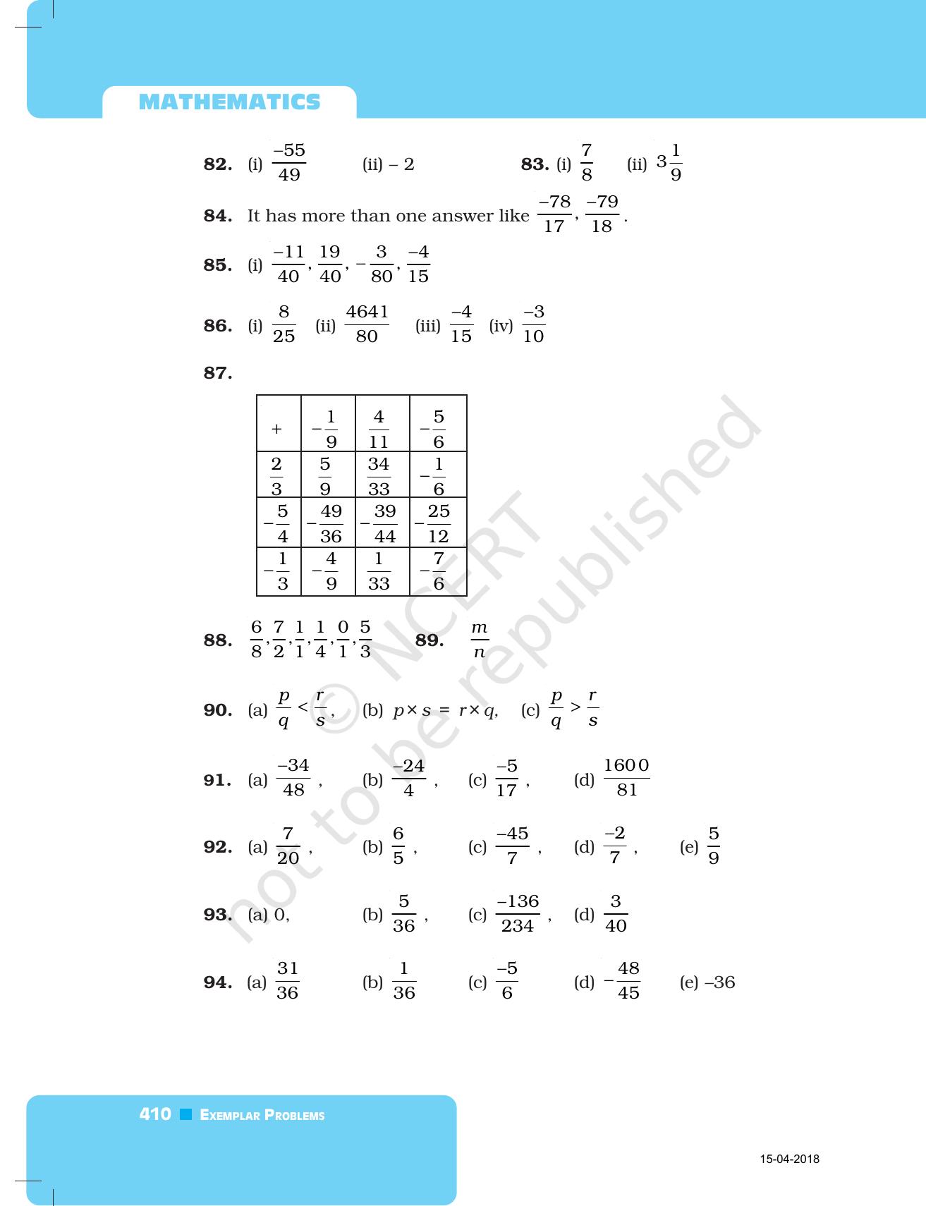 NCERT Exemplar Class 7: Mathematics Answers - Page 26