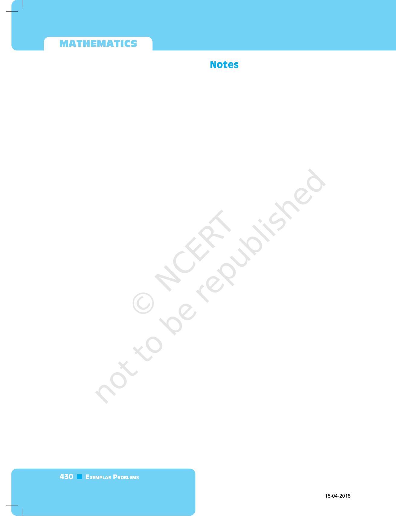 NCERT Exemplar Class 7: Mathematics Answers - Page 46