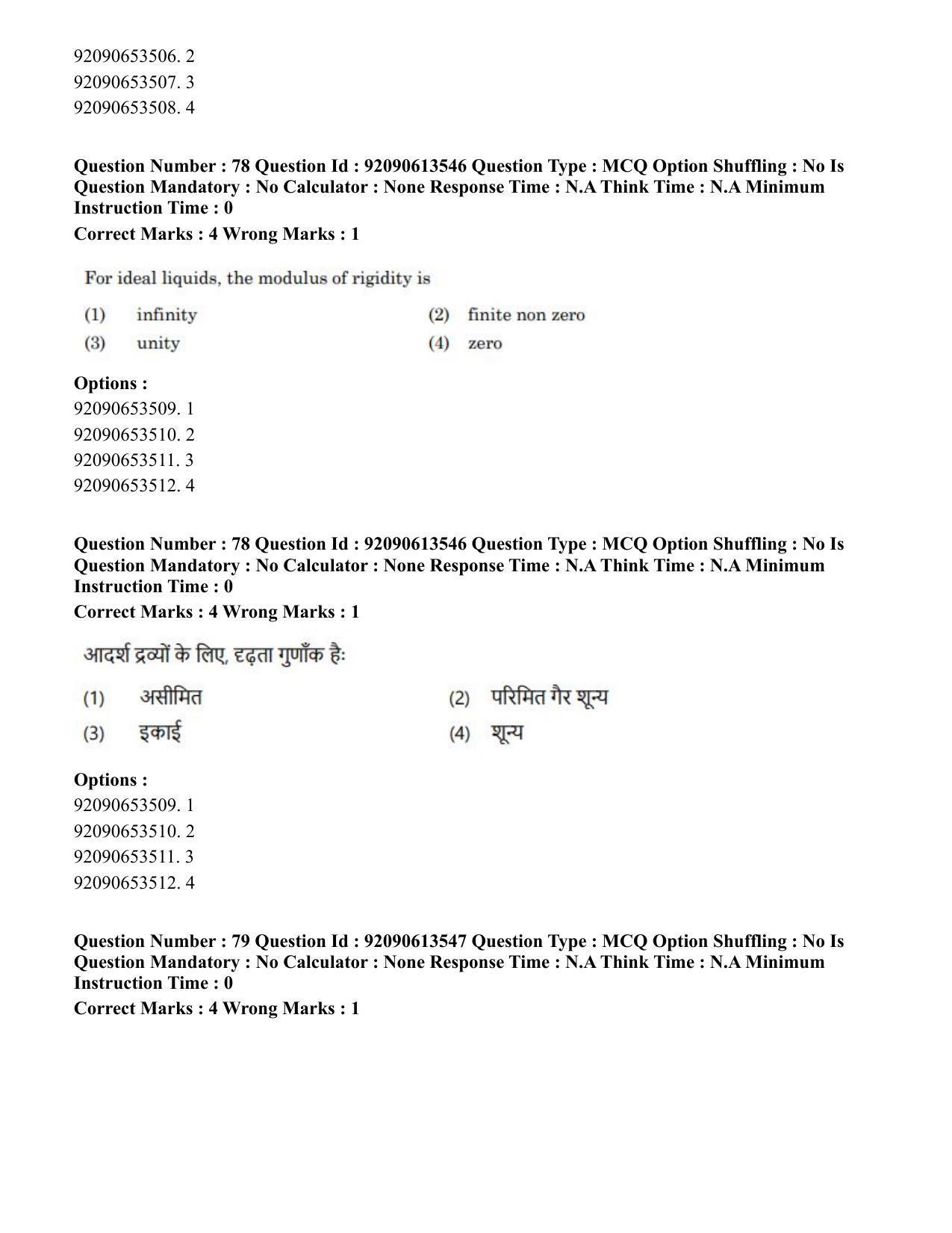 CUET PG 2023: SCQP18 – Material Science and Technology Eng-Shift 1 (12-06-2023) Question Paper - Page 72