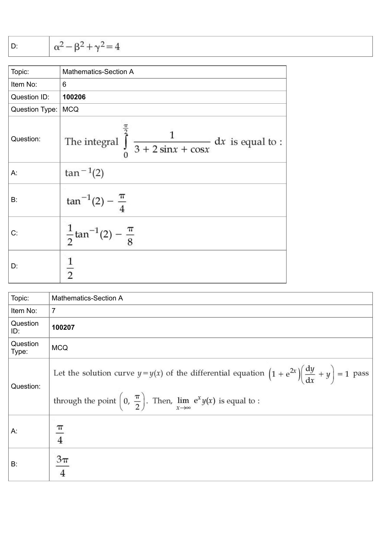 JEE Mains 2022: BTech English (Shift 1) 29-07-2022 Question Paper - Page 3