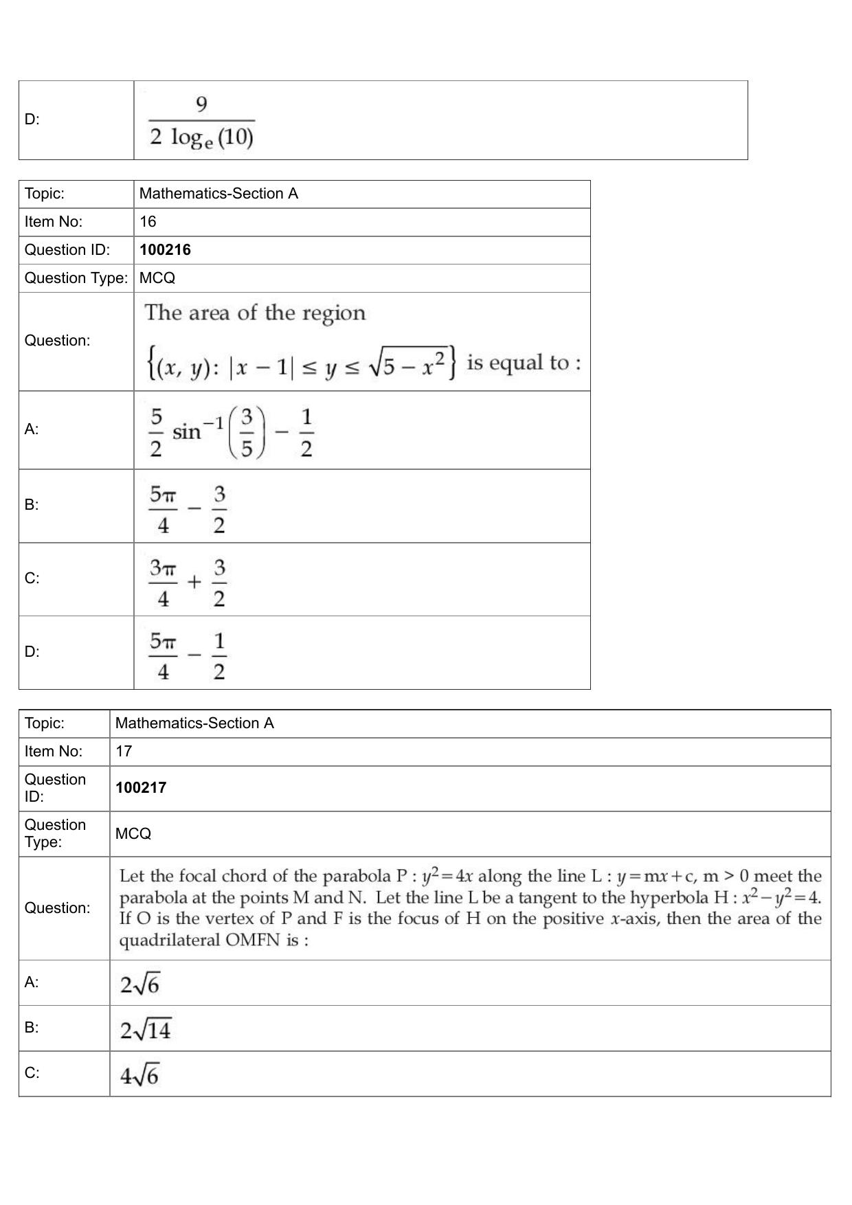 JEE Mains 2022: BTech English (Shift 1) 29-07-2022 Question Paper - Page 8