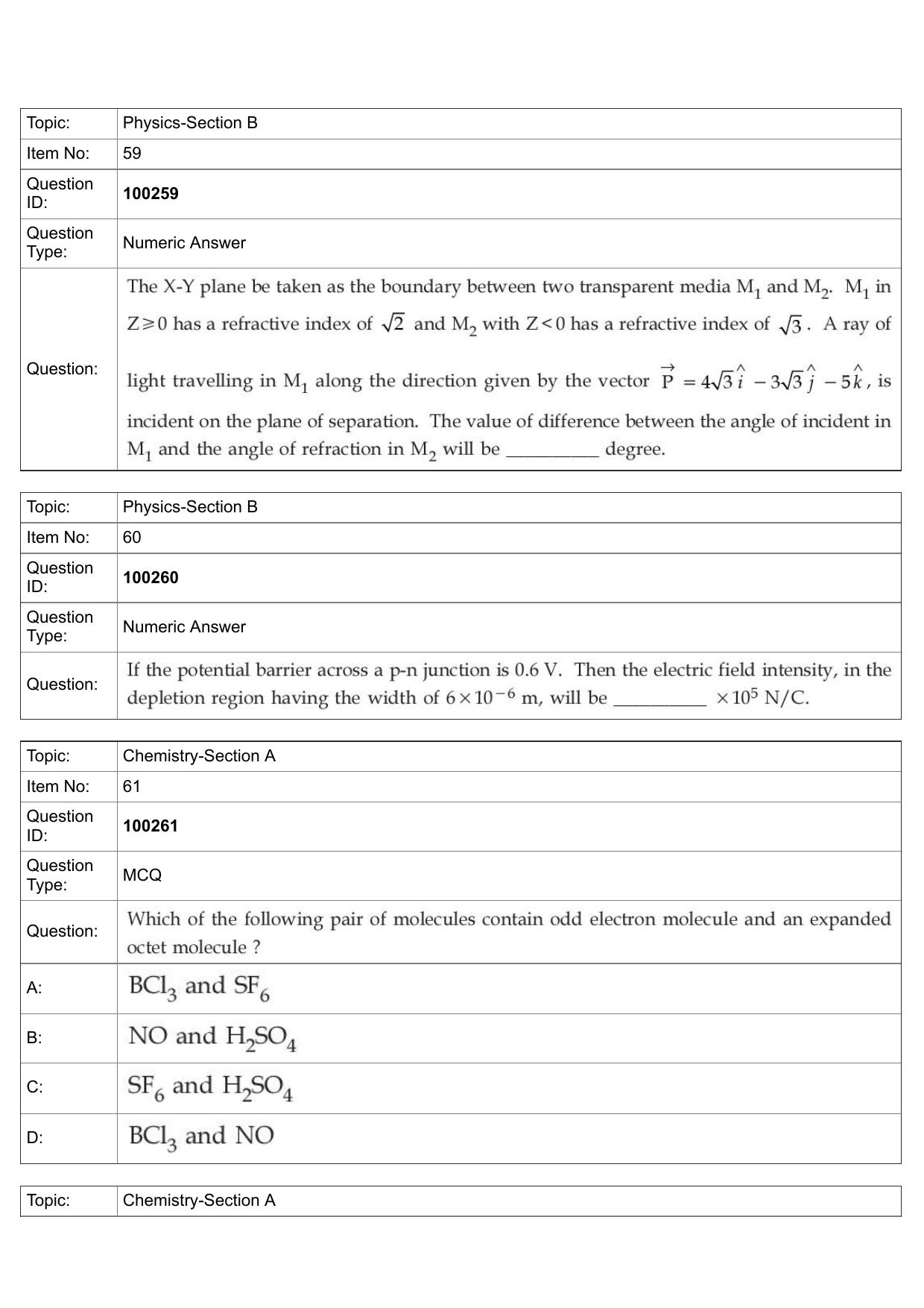 JEE Mains 2022: BTech English (Shift 1) 29-07-2022 Question Paper - Page 26