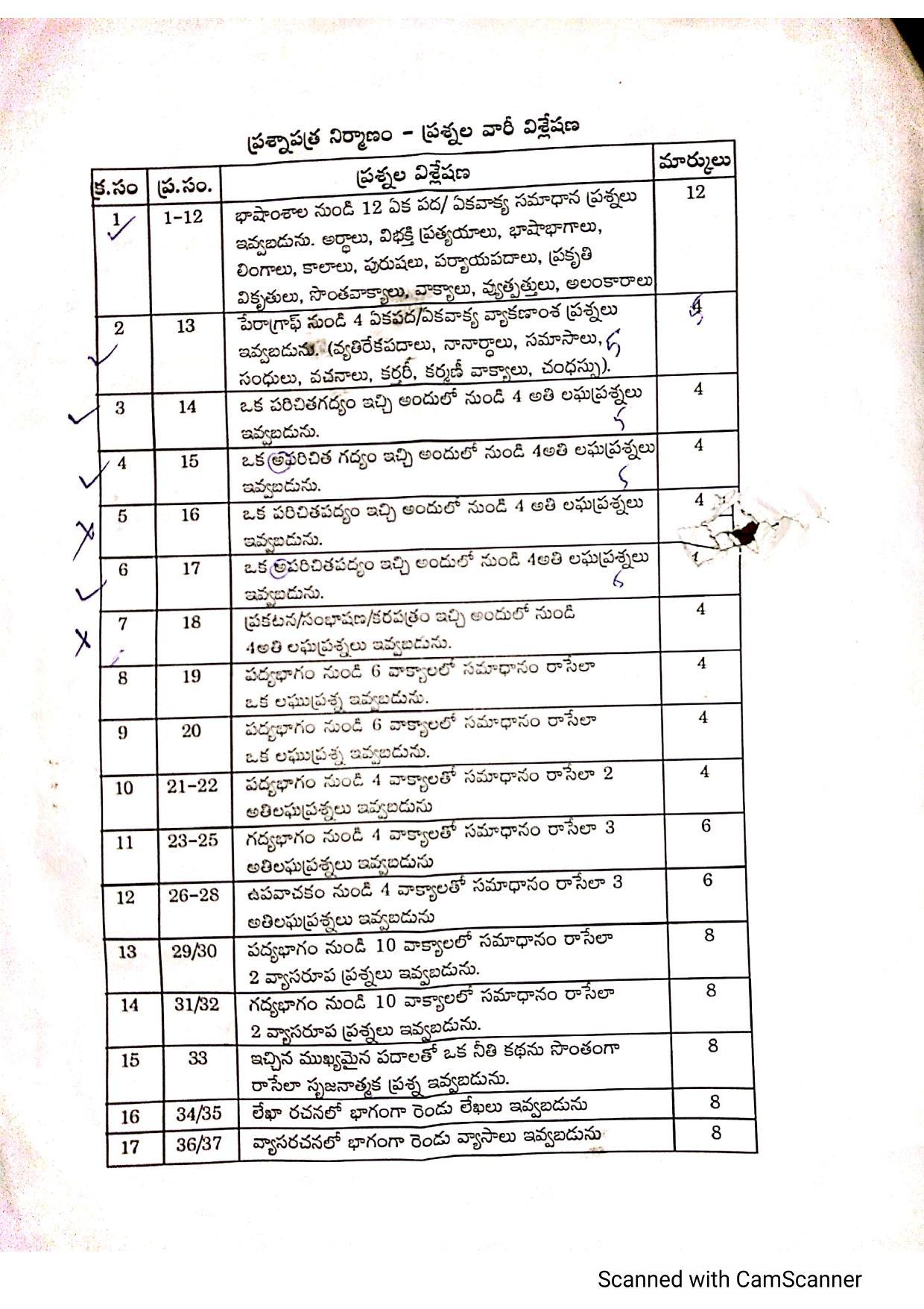 AP Board 10th 2ND LANGUAGE ( TELUGU)	 Model Paper 2023 - Page 9