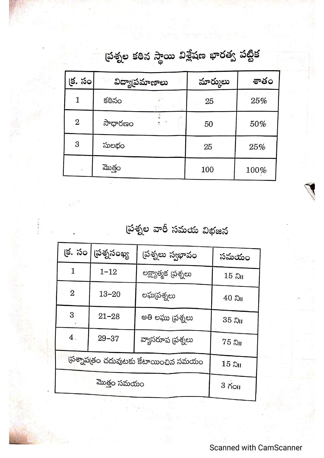 AP Board 10th 2ND LANGUAGE ( TELUGU)	 Model Paper 2023 - Page 11