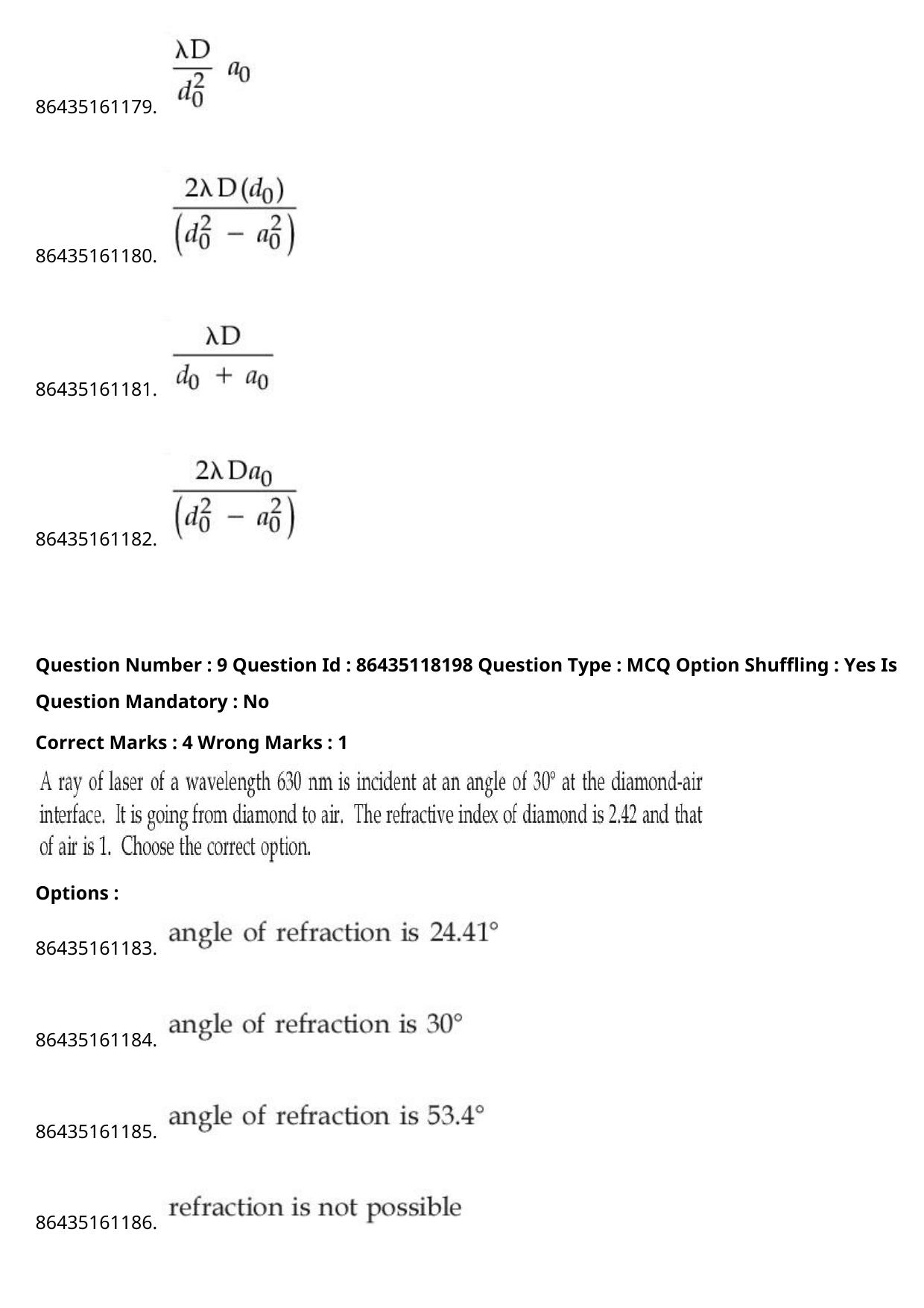 JEE Mains 2021: BTech (Shift 1) 25-07-2021 Question Paper - Page 7