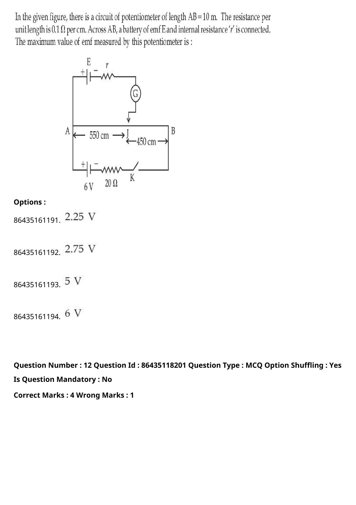 JEE Mains 2021: BTech (Shift 1) 25-07-2021 Question Paper - Page 9