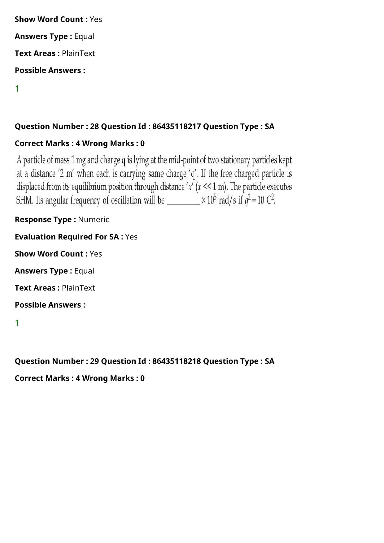 JEE Mains 2021: BTech (Shift 1) 25-07-2021 Question Paper - Page 21