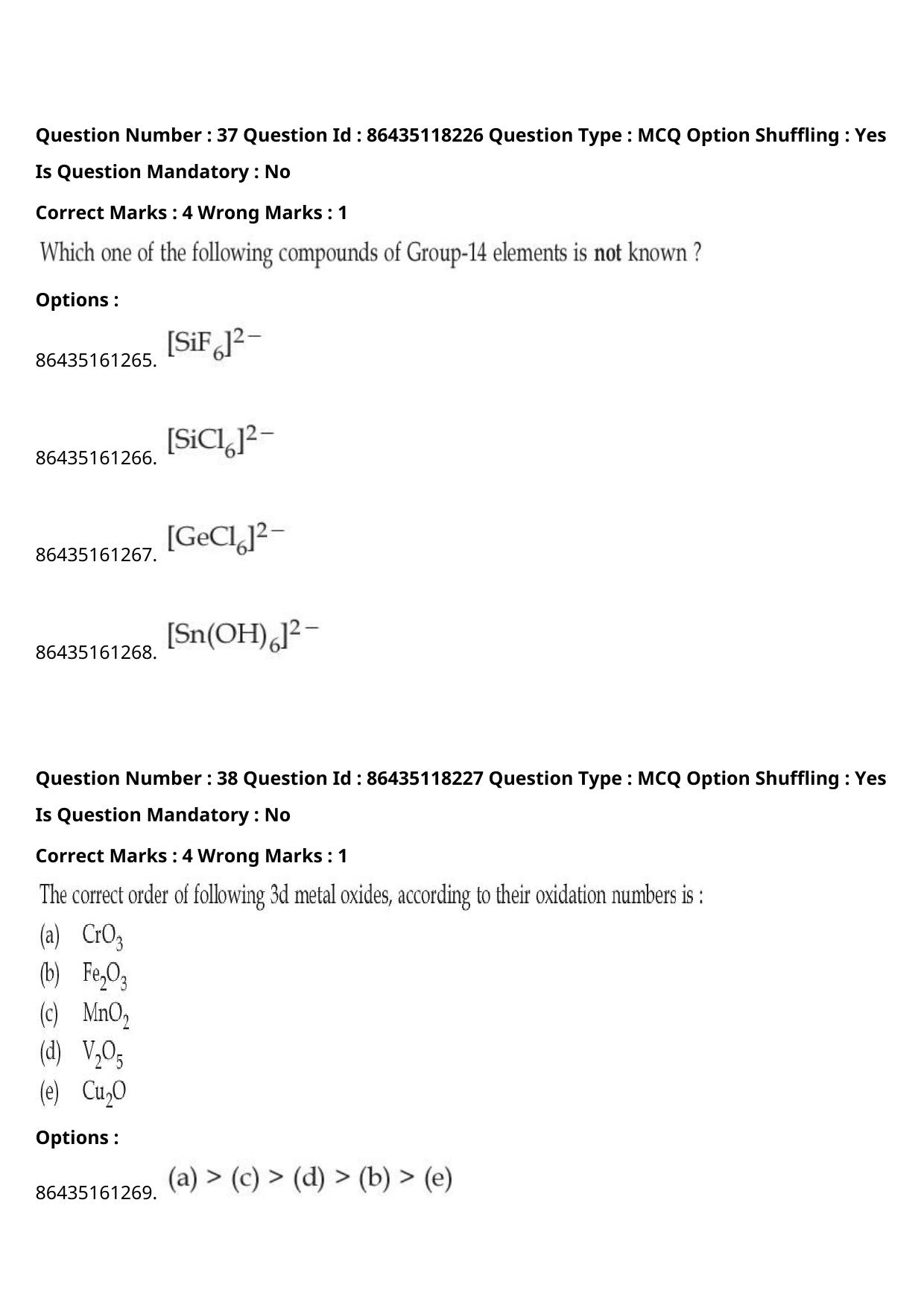 JEE Mains 2021: BTech (Shift 1) 25-07-2021 Question Paper - Page 28