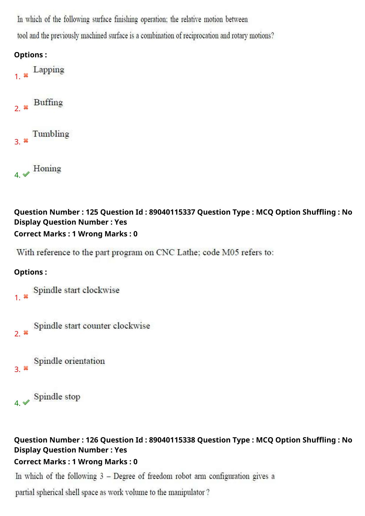 AP ECET 2025 Mechanical Engineering 06th May 2025 (Shift 2) Question Paper wth Key - Page 61