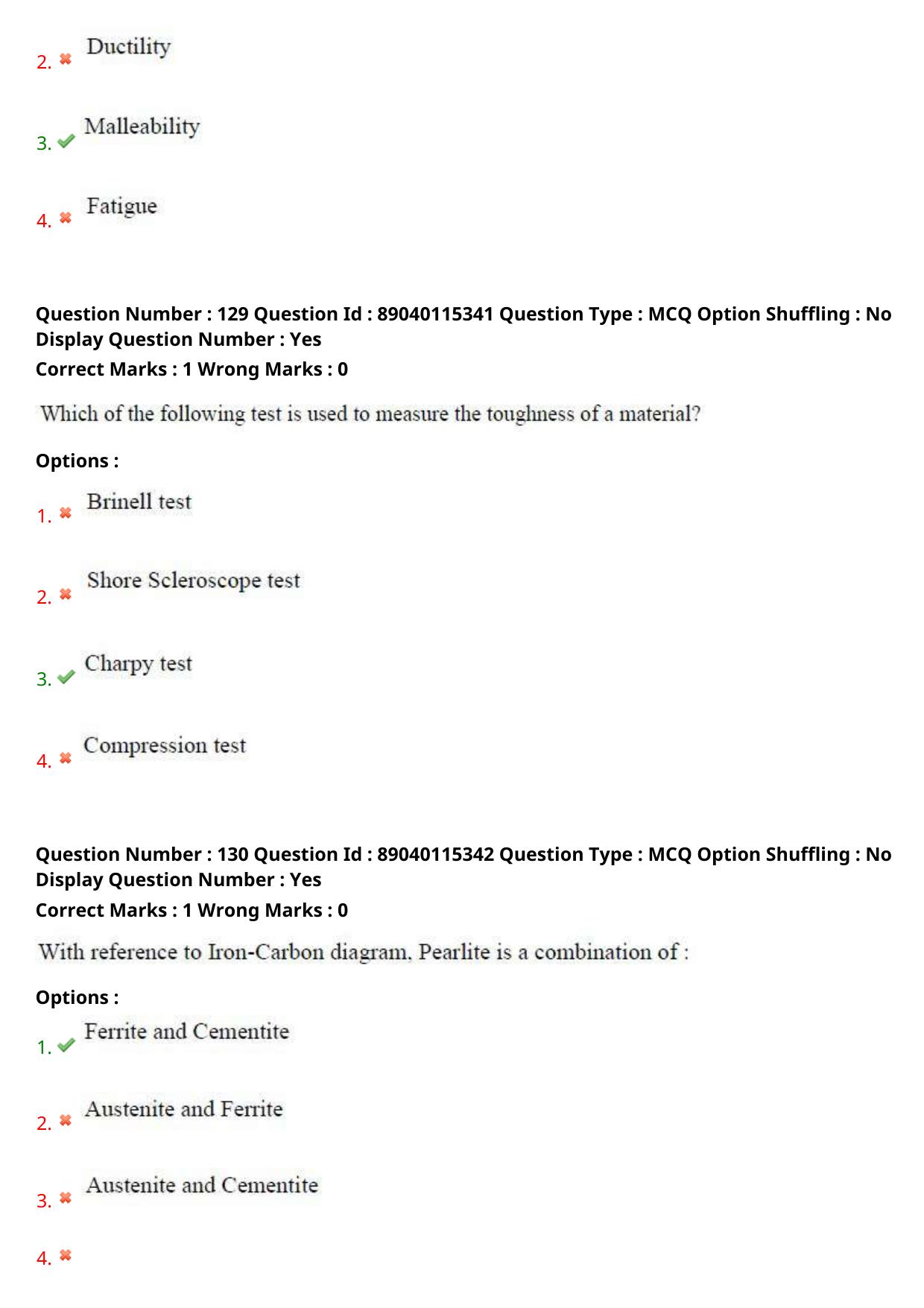 AP ECET 2025 Mechanical Engineering 06th May 2025 (Shift 2) Question Paper wth Key - Page 63