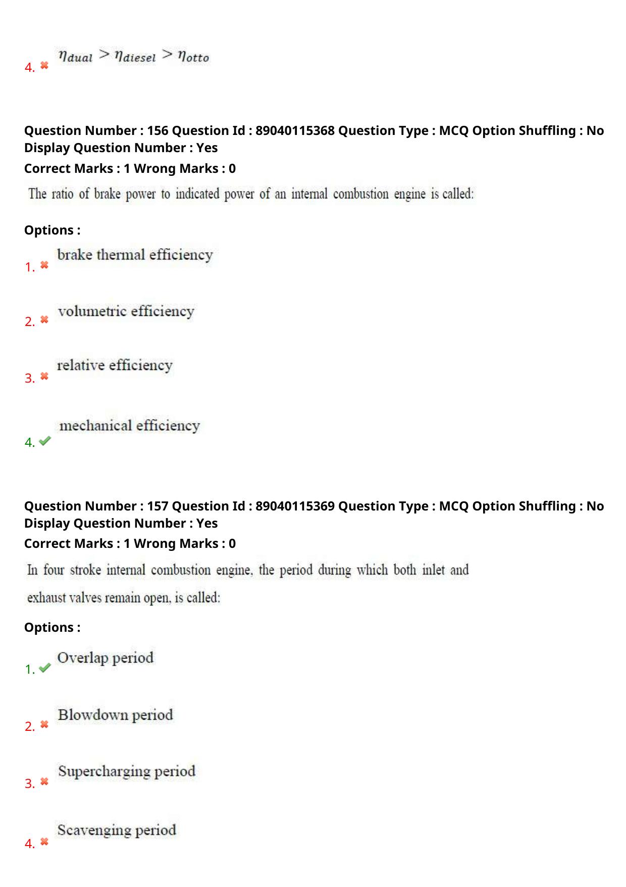 AP ECET 2025 Mechanical Engineering 06th May 2025 (Shift 2) Question Paper wth Key - Page 76