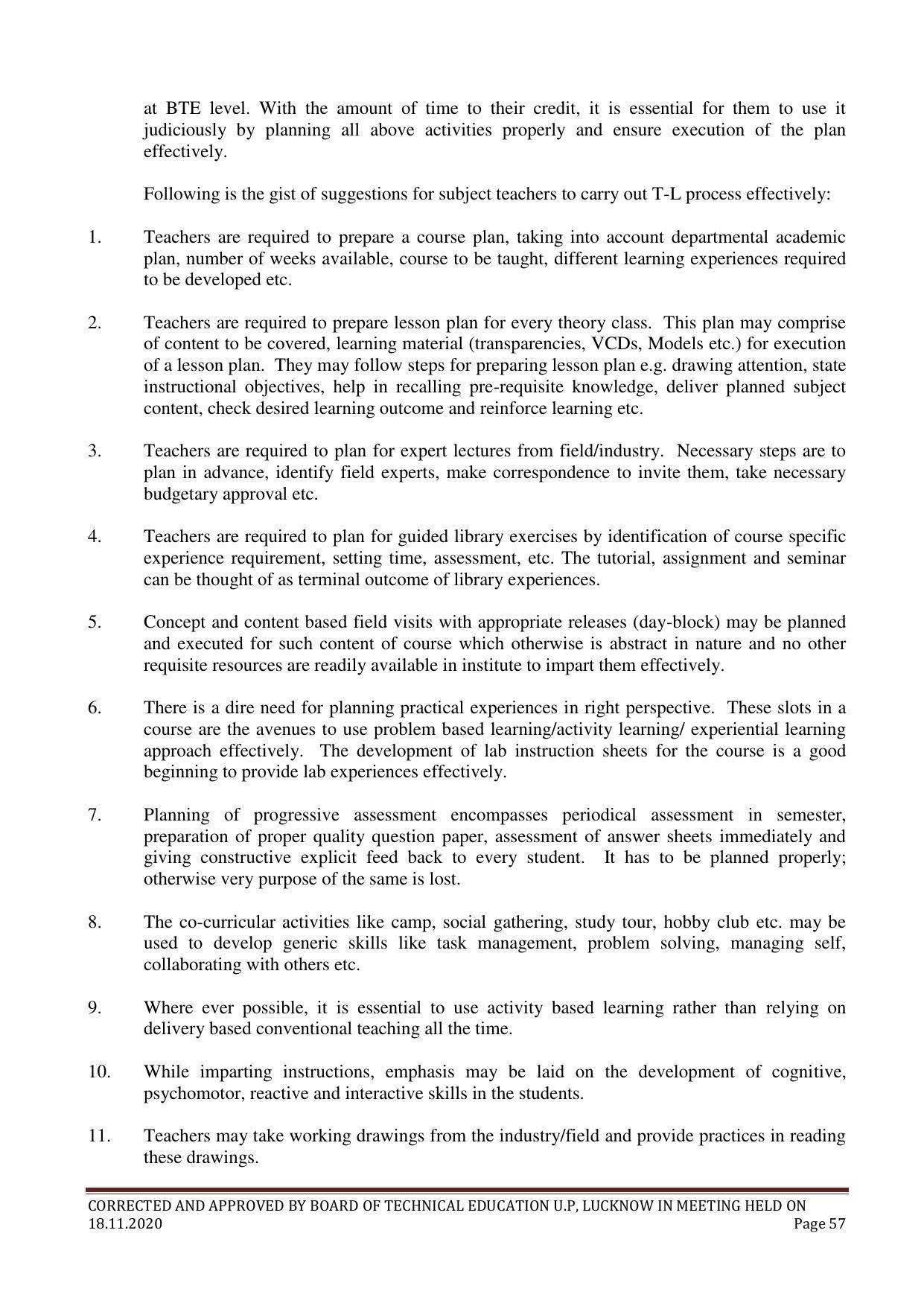 SYLLABUS FOR FIRST SEMESTER SESSION (2020-2021) - TWO SEMESTER POST GRADUATE DIPLOMA COURSE IN COMPUTER HARDWARE & NETWORKING - Page 57