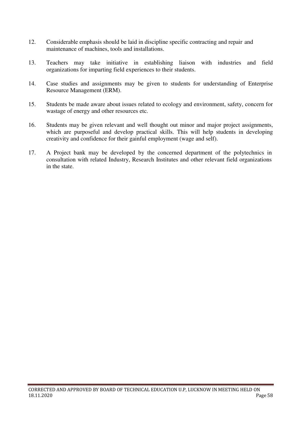 SYLLABUS FOR FIRST SEMESTER SESSION (2020-2021) - TWO SEMESTER POST GRADUATE DIPLOMA COURSE IN COMPUTER HARDWARE & NETWORKING - Page 58