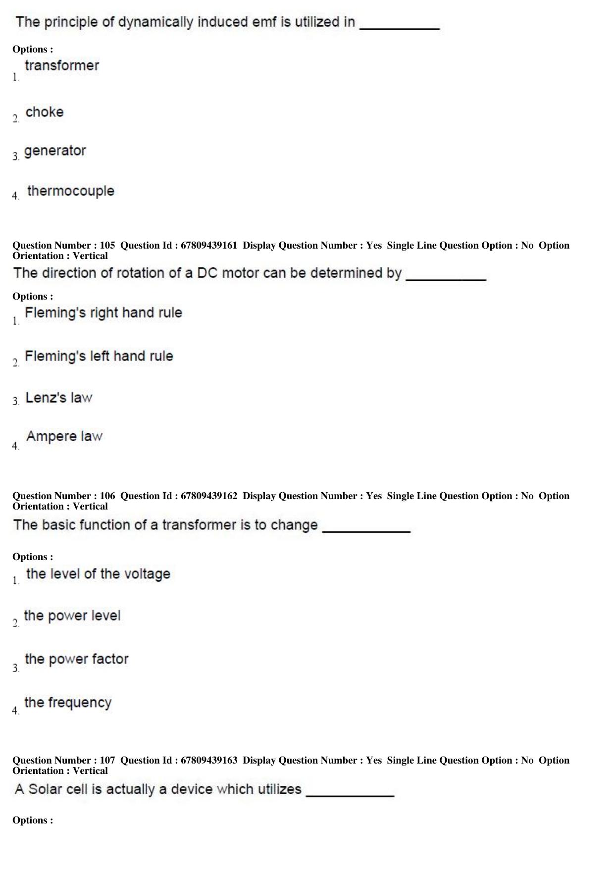 AP ECET 2019 - Electronics and Instrumentation Engineering Question Paper With Preliminary Keys Shift1 - Page 37