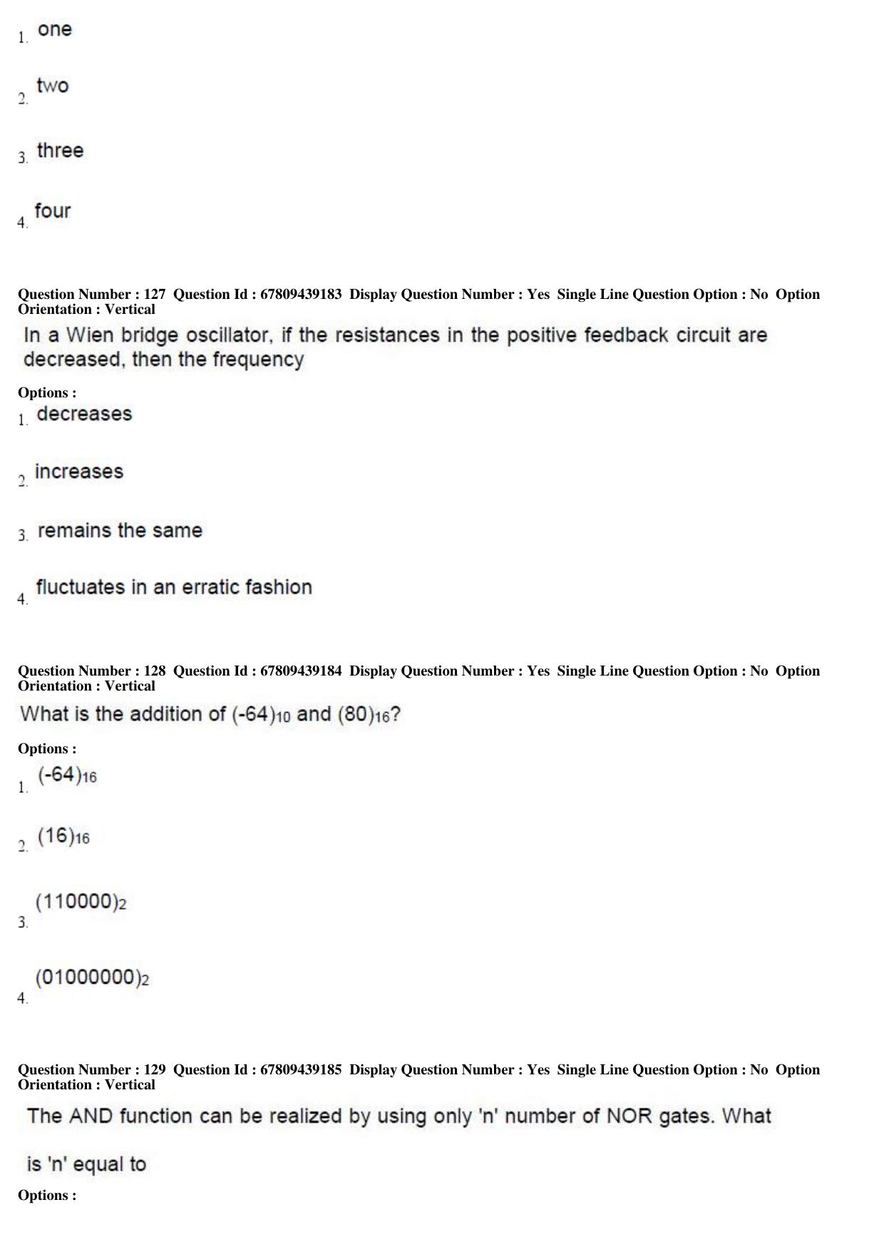 AP ECET 2019 - Electronics and Instrumentation Engineering Question Paper With Preliminary Keys Shift1 - Page 44