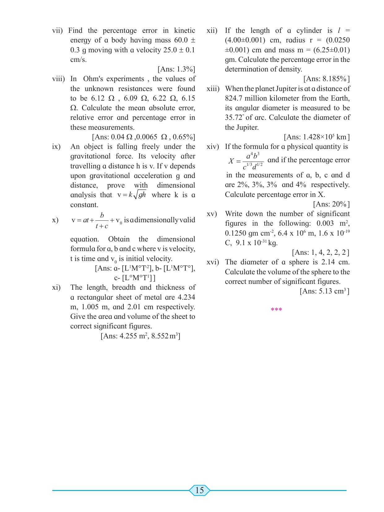 Maharashtra Board Class 11 Physics Textbook - Page 25