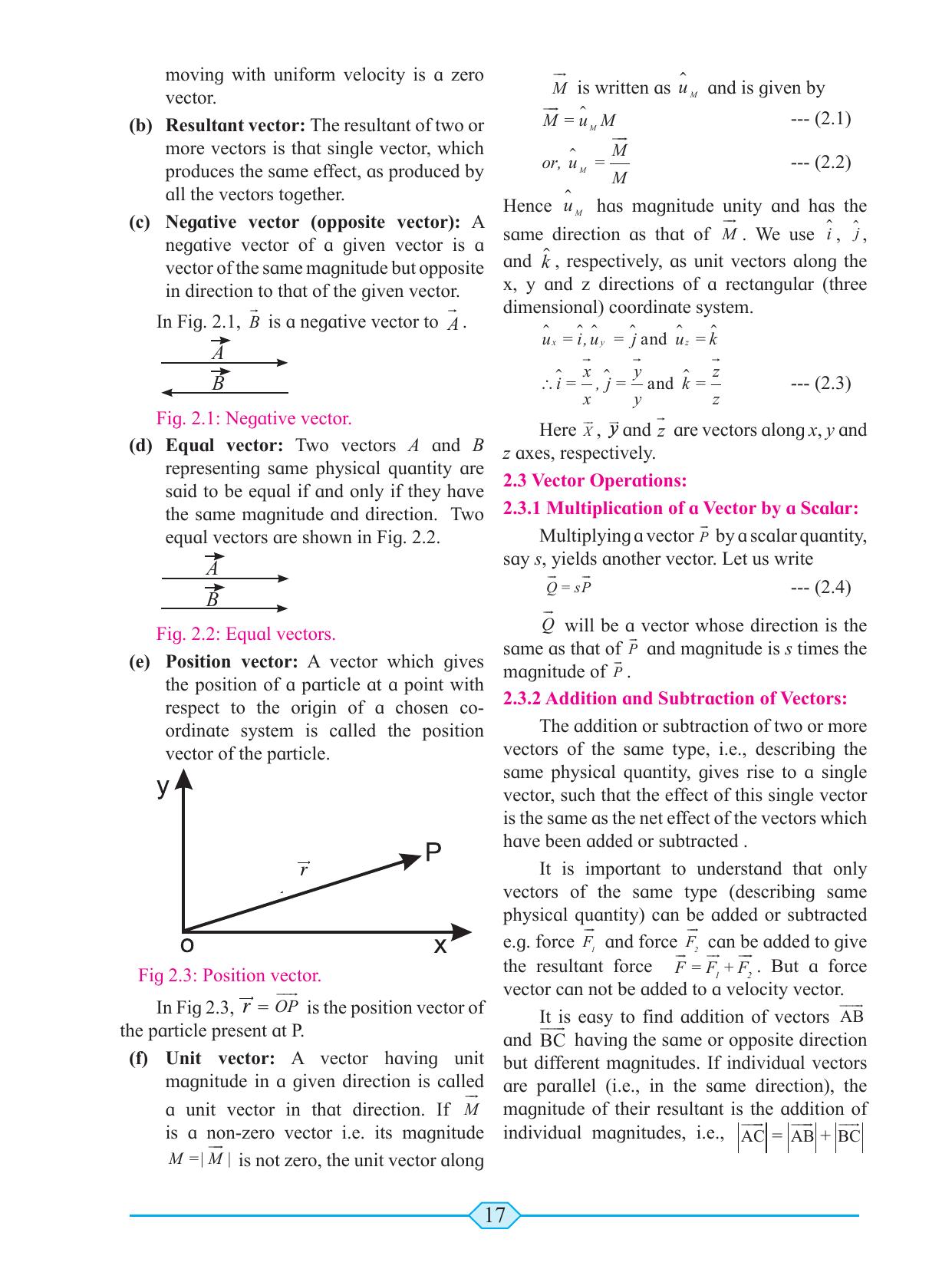 Maharashtra Board Class 11 Physics Textbook - Page 27