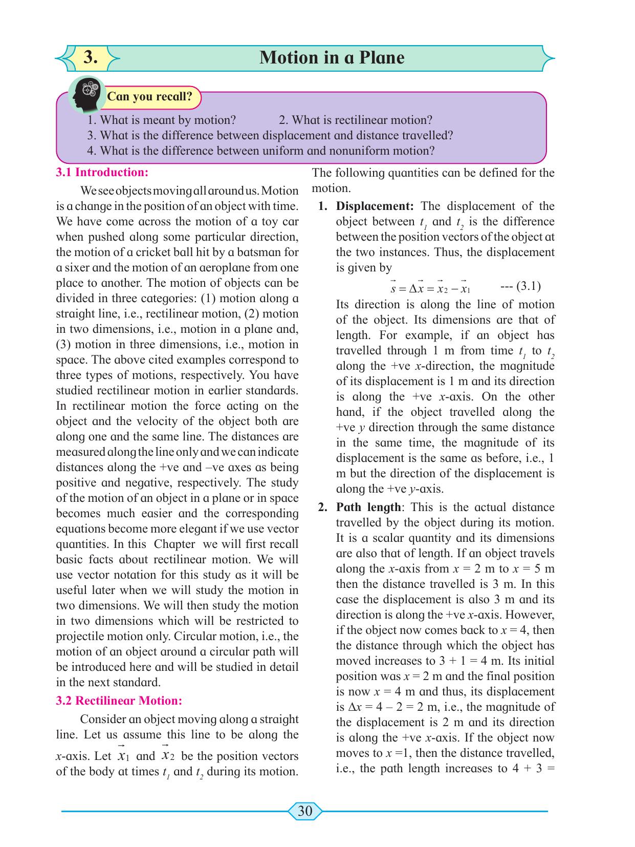 Maharashtra Board Class 11 Physics Textbook - Page 40