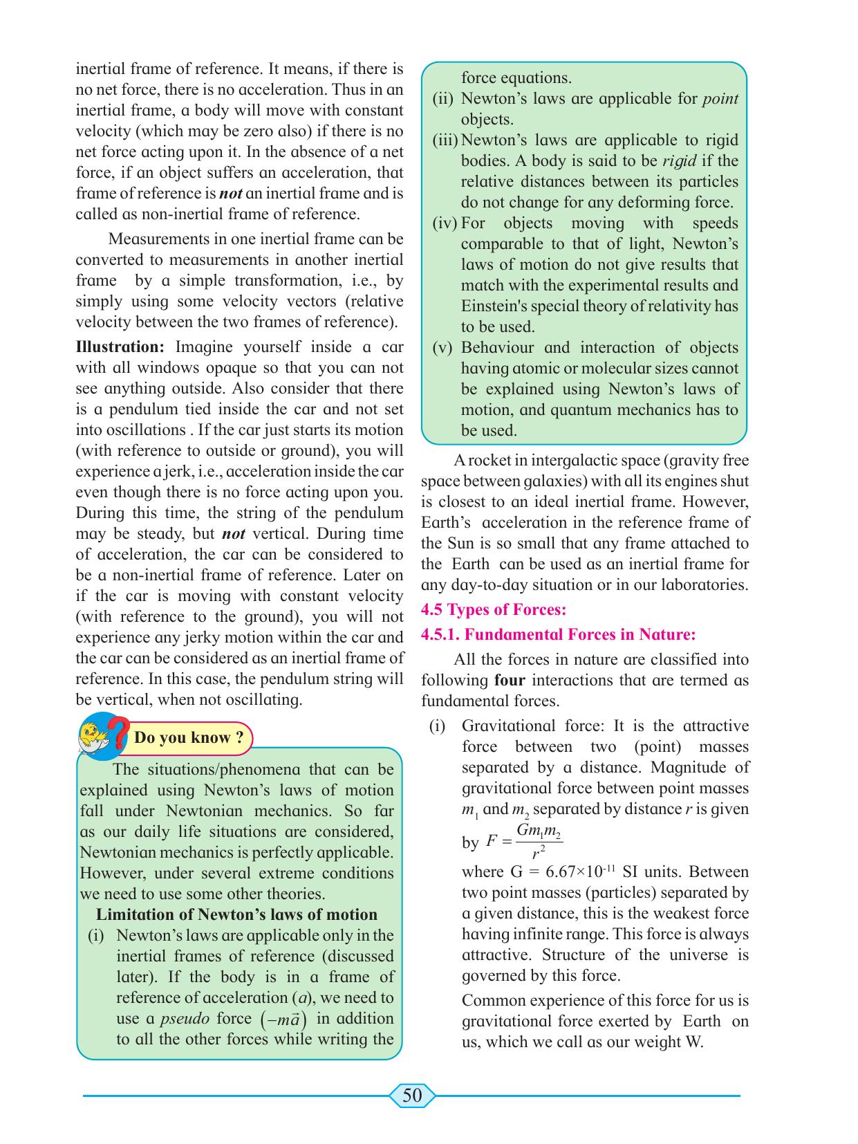 Maharashtra Board Class 11 Physics Textbook - Page 60
