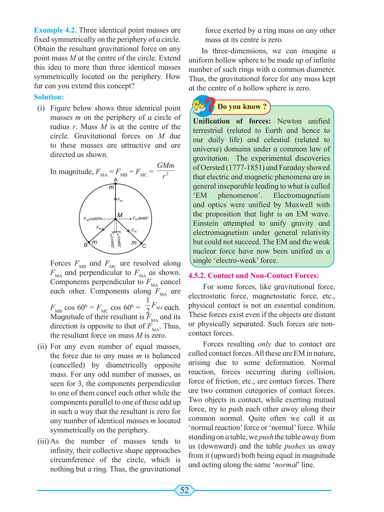 Maharashtra Board Class 11 Physics Textbook - Page 62