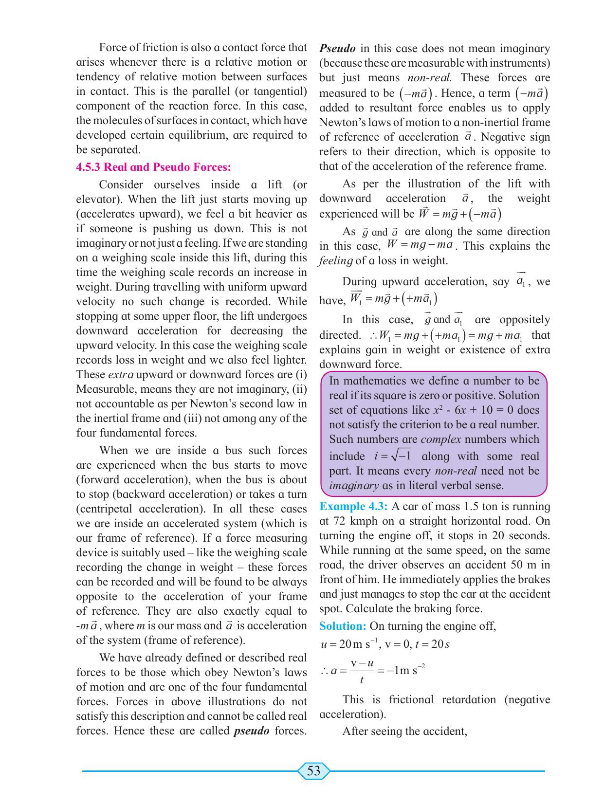 Maharashtra Board Class 11 Physics Textbook - Page 63
