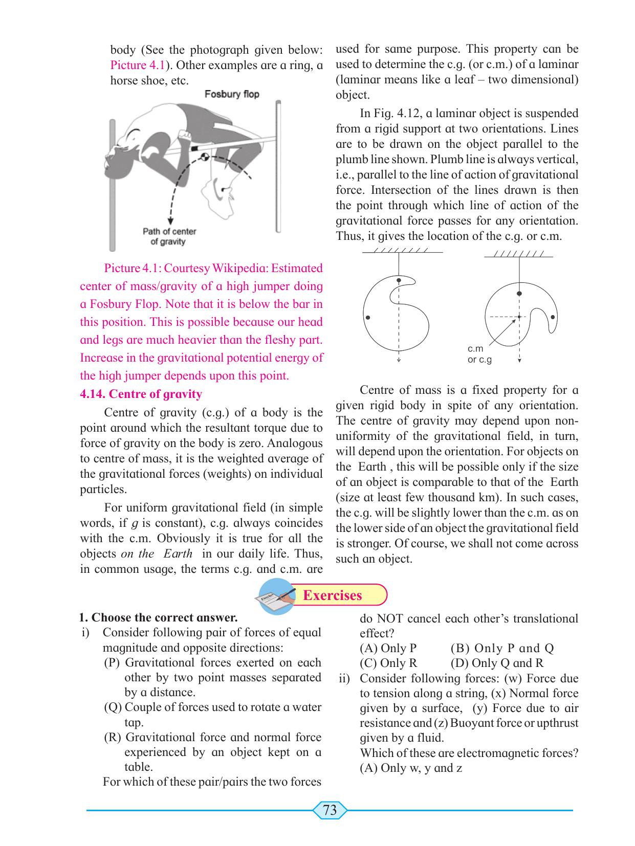 Maharashtra Board Class 11 Physics Textbook - Page 83