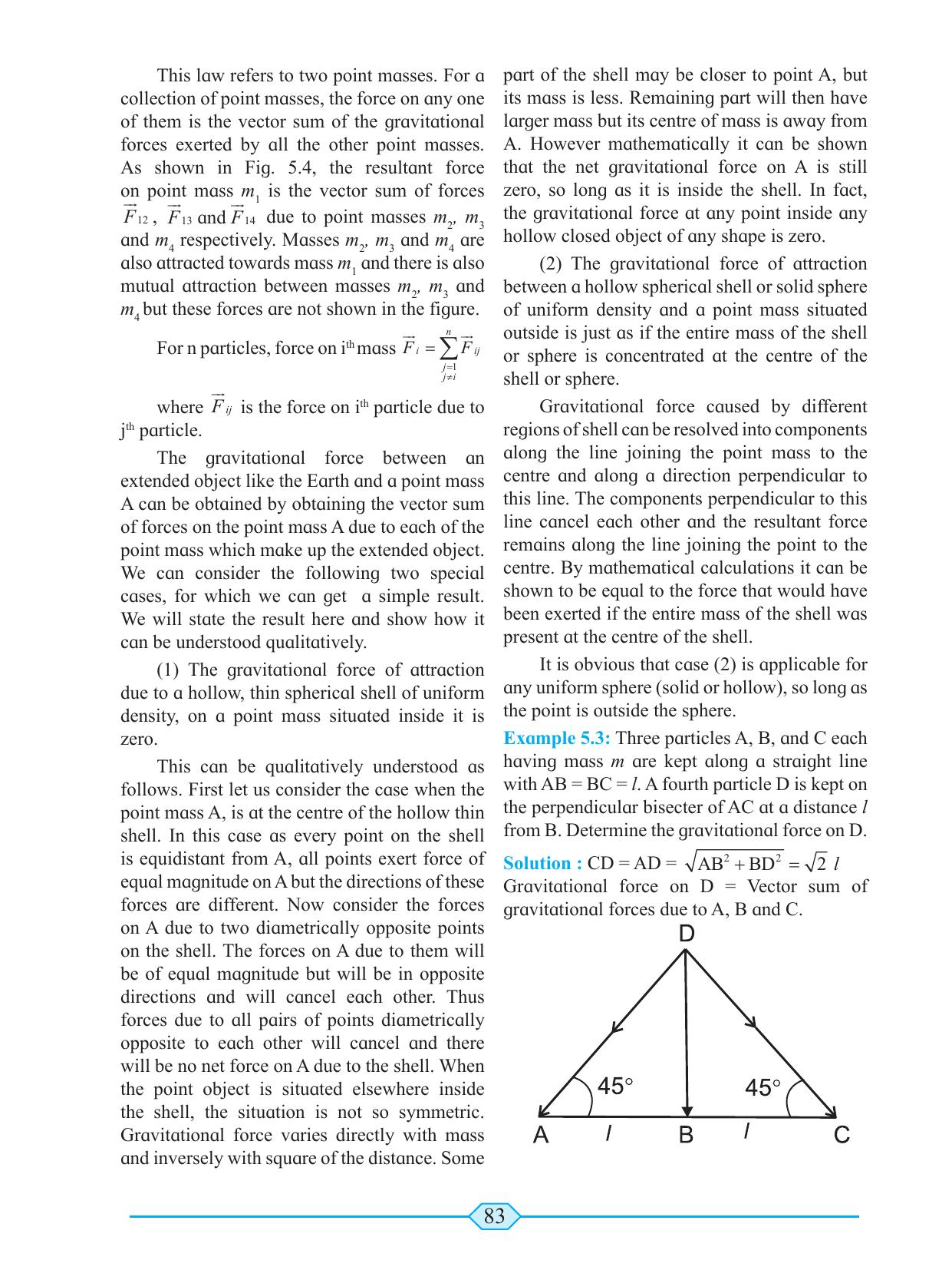 Maharashtra Board Class 11 Physics Textbook - Page 93