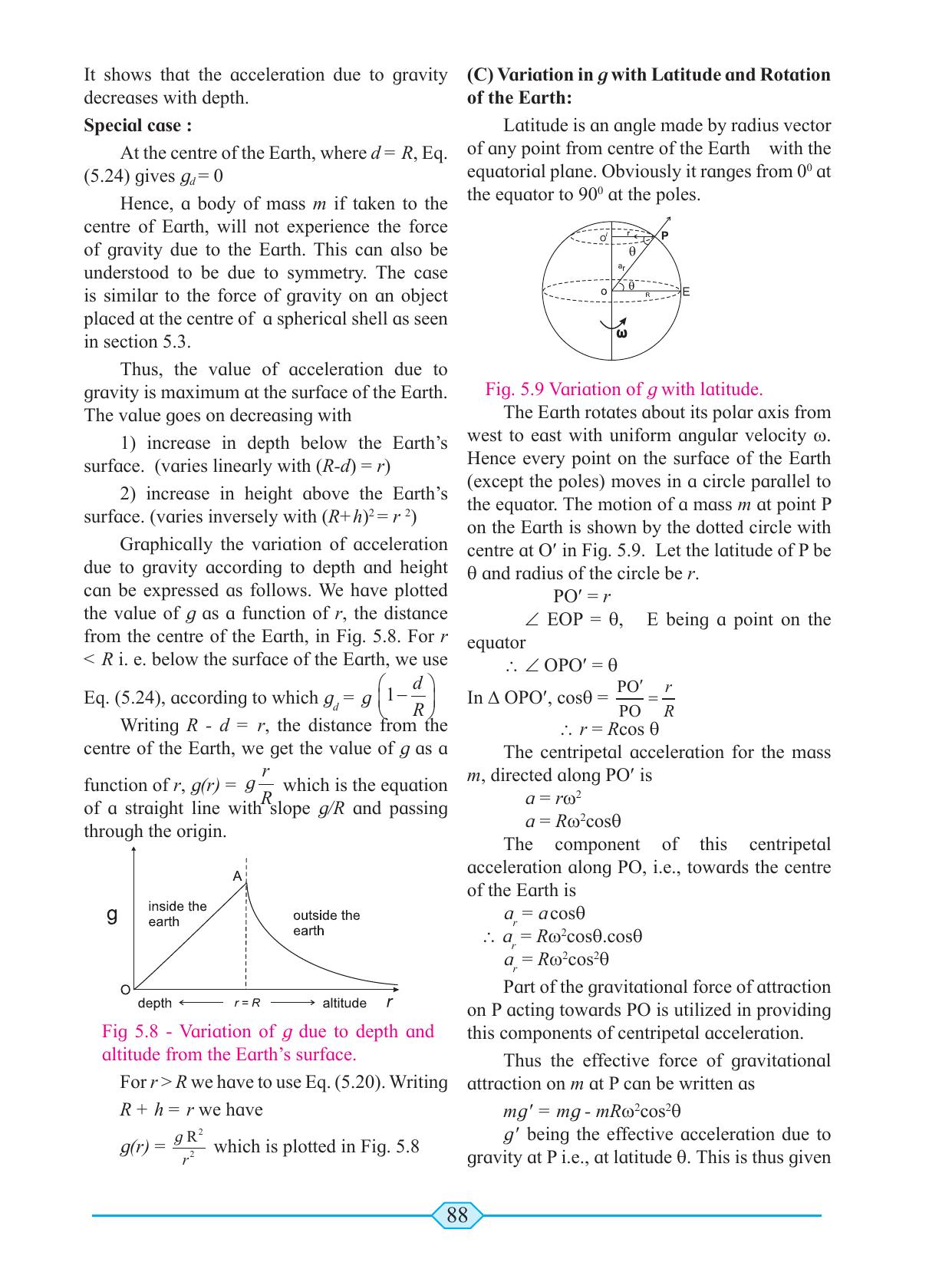 Maharashtra Board Class 11 Physics Textbook - Page 98