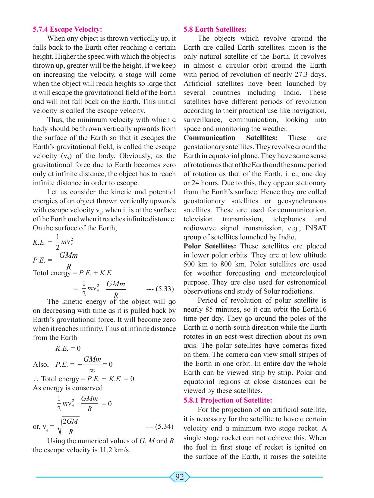 Maharashtra Board Class 11 Physics Textbook - Page 102