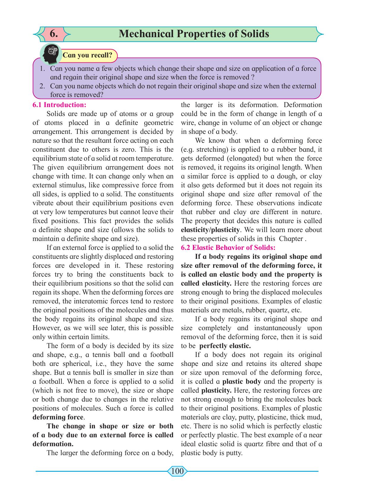 Maharashtra Board Class 11 Physics Textbook - Page 110