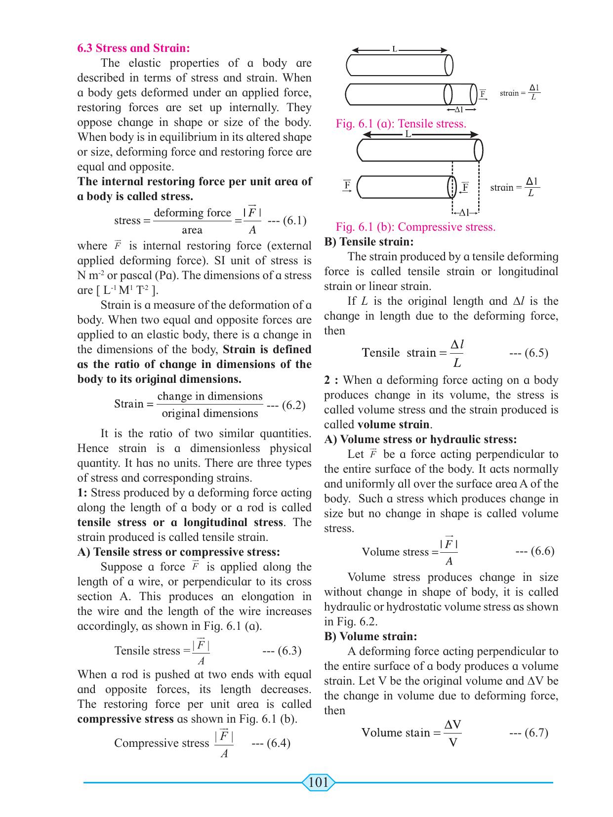 Maharashtra Board Class 11 Physics Textbook - Page 111