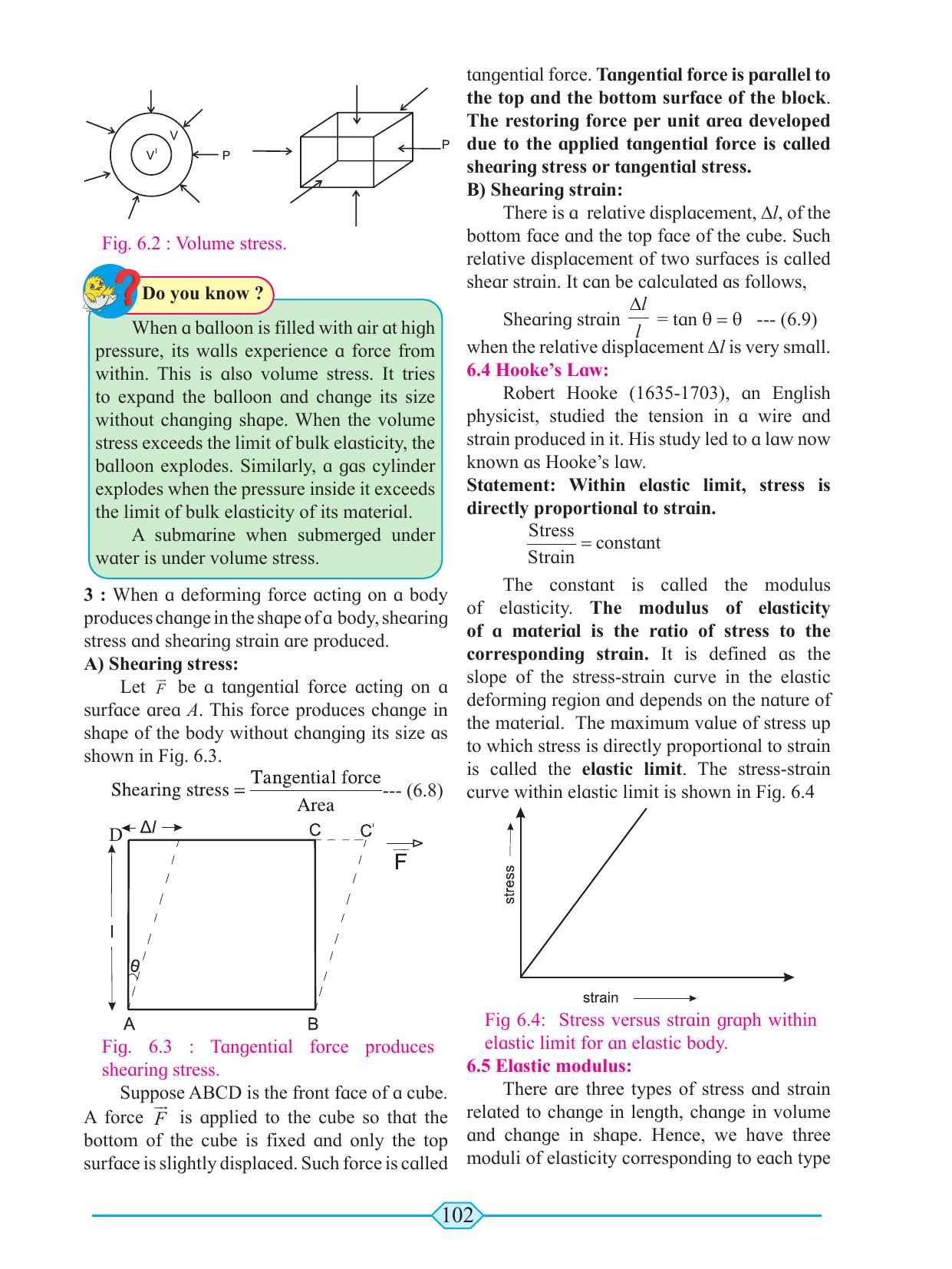 Maharashtra Board Class 11 Physics Textbook - Page 112