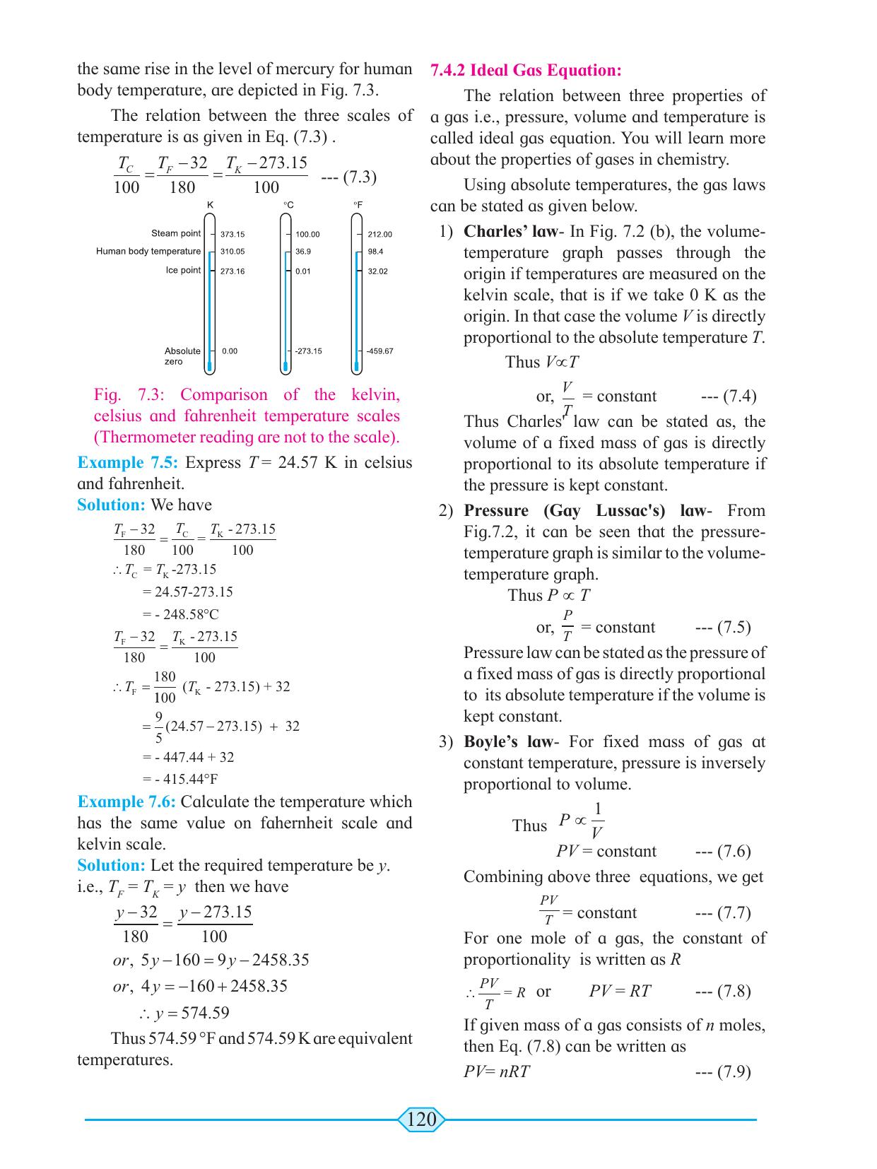 Maharashtra Board Class 11 Physics Textbook - Page 130