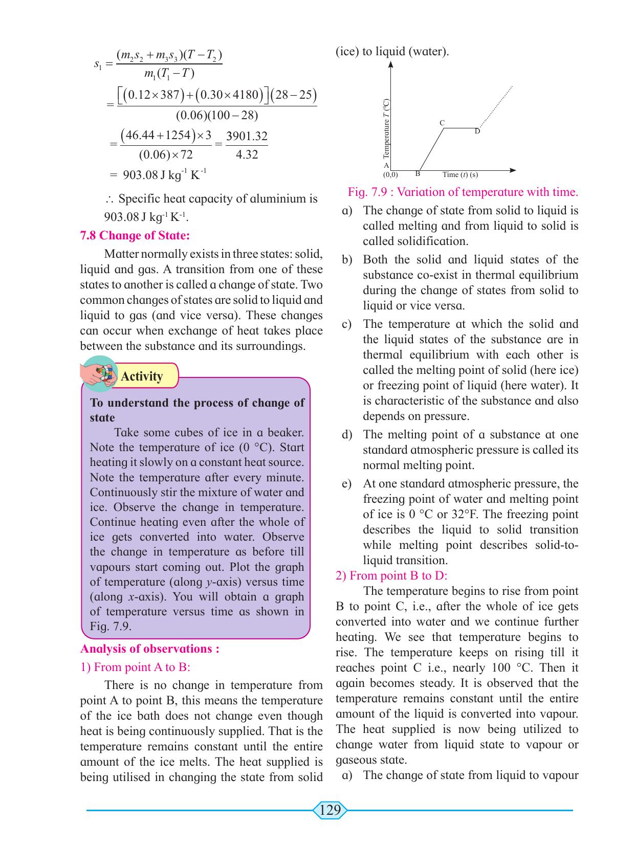 Maharashtra Board Class 11 Physics Textbook - Page 139