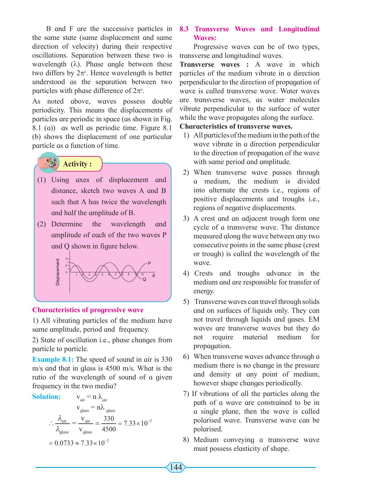 Maharashtra Board Class 11 Physics Textbook - Page 154